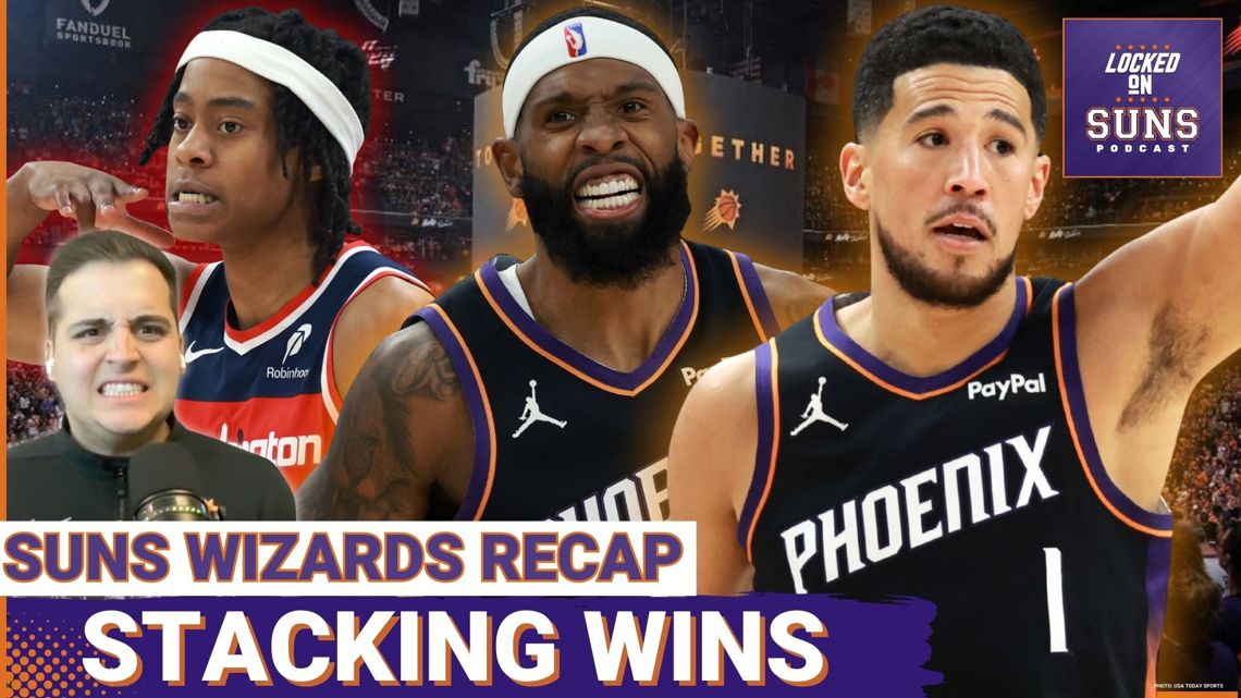 Despite So-So Shooting Nights From Devin Booker And Dillon Brooks The Suns DOMINATE The Wizards!