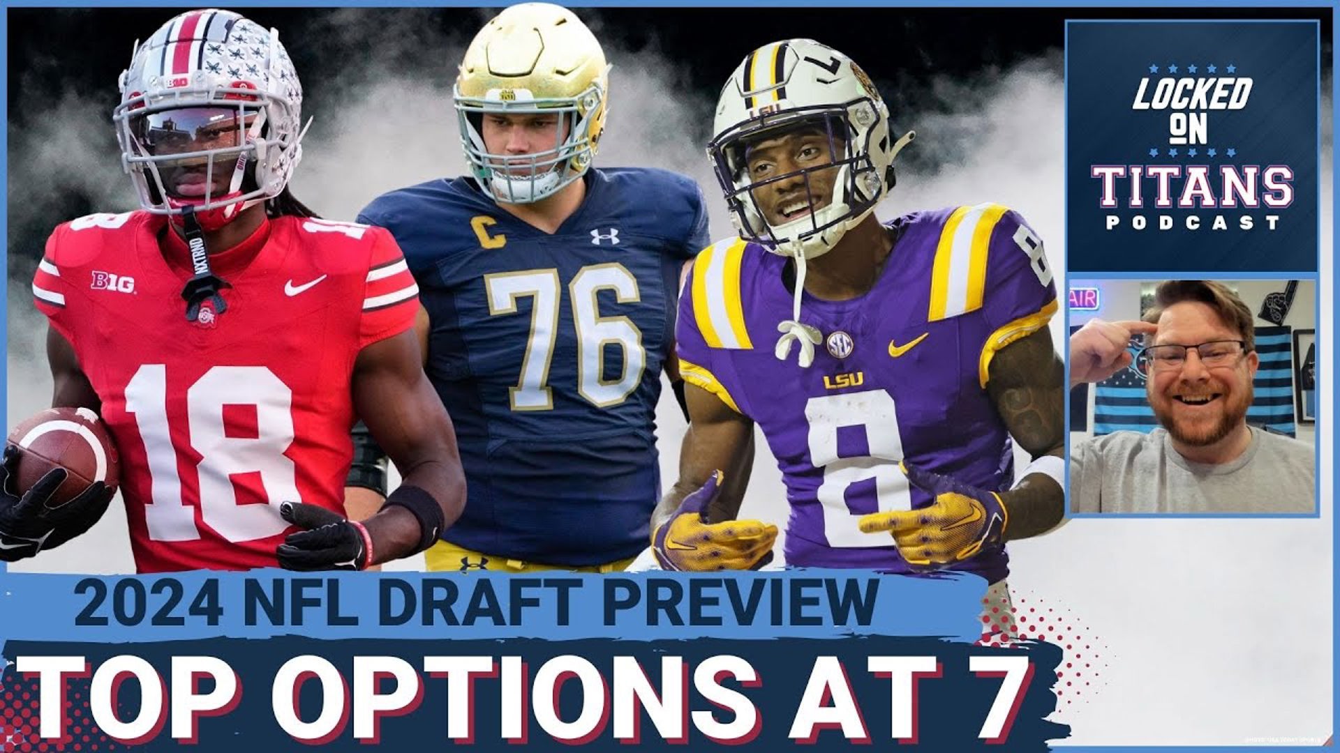 Tennessee Titans NFL DRAFT PREVIEW Best Options at 7, Trade Down
