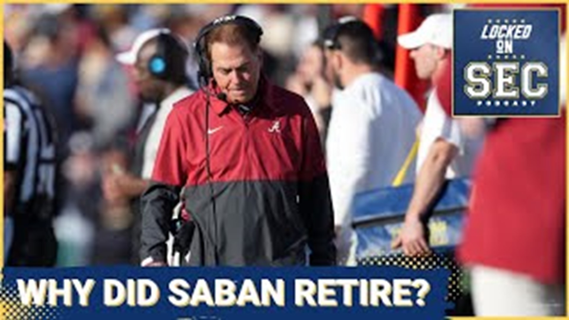 On today's show, Nick Saban spoke with ESPN about his decision to abruptly retire, and hints at what could be next for him. We run through some of the quotes he gave