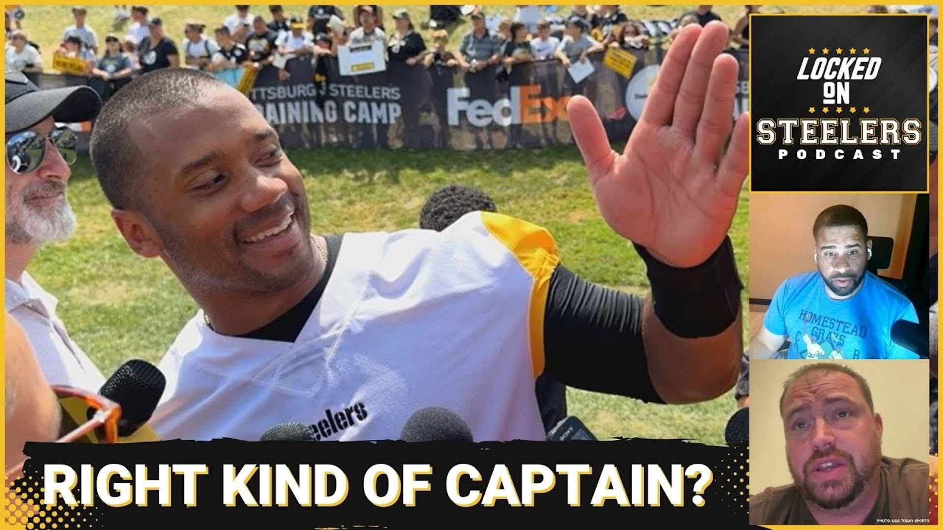 The Pittsburgh Steelers voted to make Russell Wilson their offensive captain Monday, but was it the right choice?