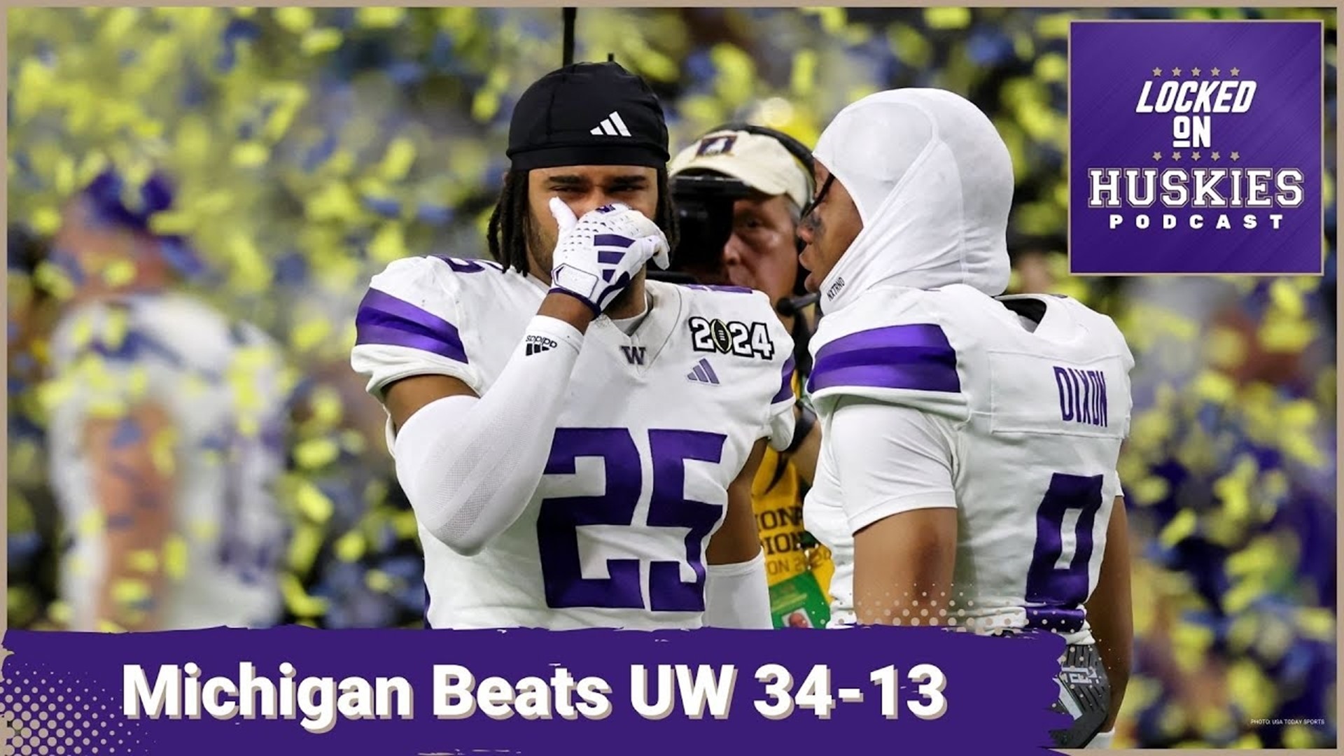 The Washington Huskies come up short in their quest to go undefeated, falling to Jim Harbaugh and the Michigan Wolverines in the national championship game.