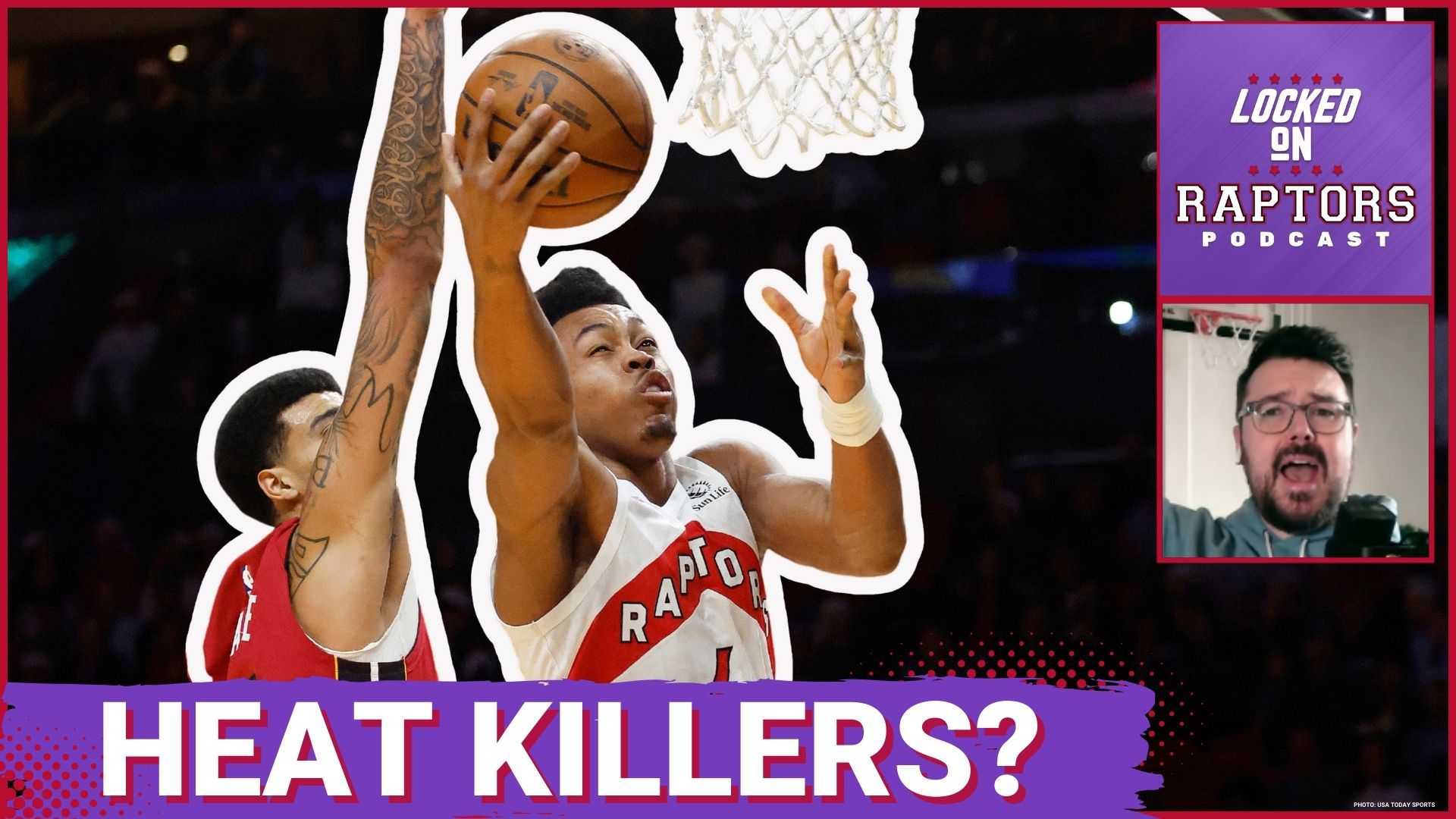 Scottie Barnes is the Miami Heat's father & the Toronto Raptors bench ...