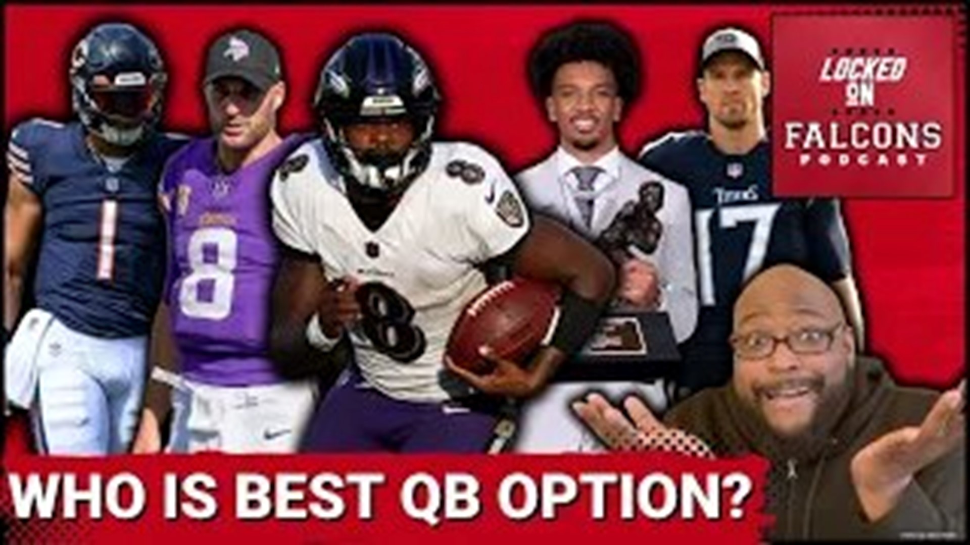 The Atlanta Falcons have a major quarterback problem entering the offseason. Host Aaron Freeman outlines some of the veteran options available.