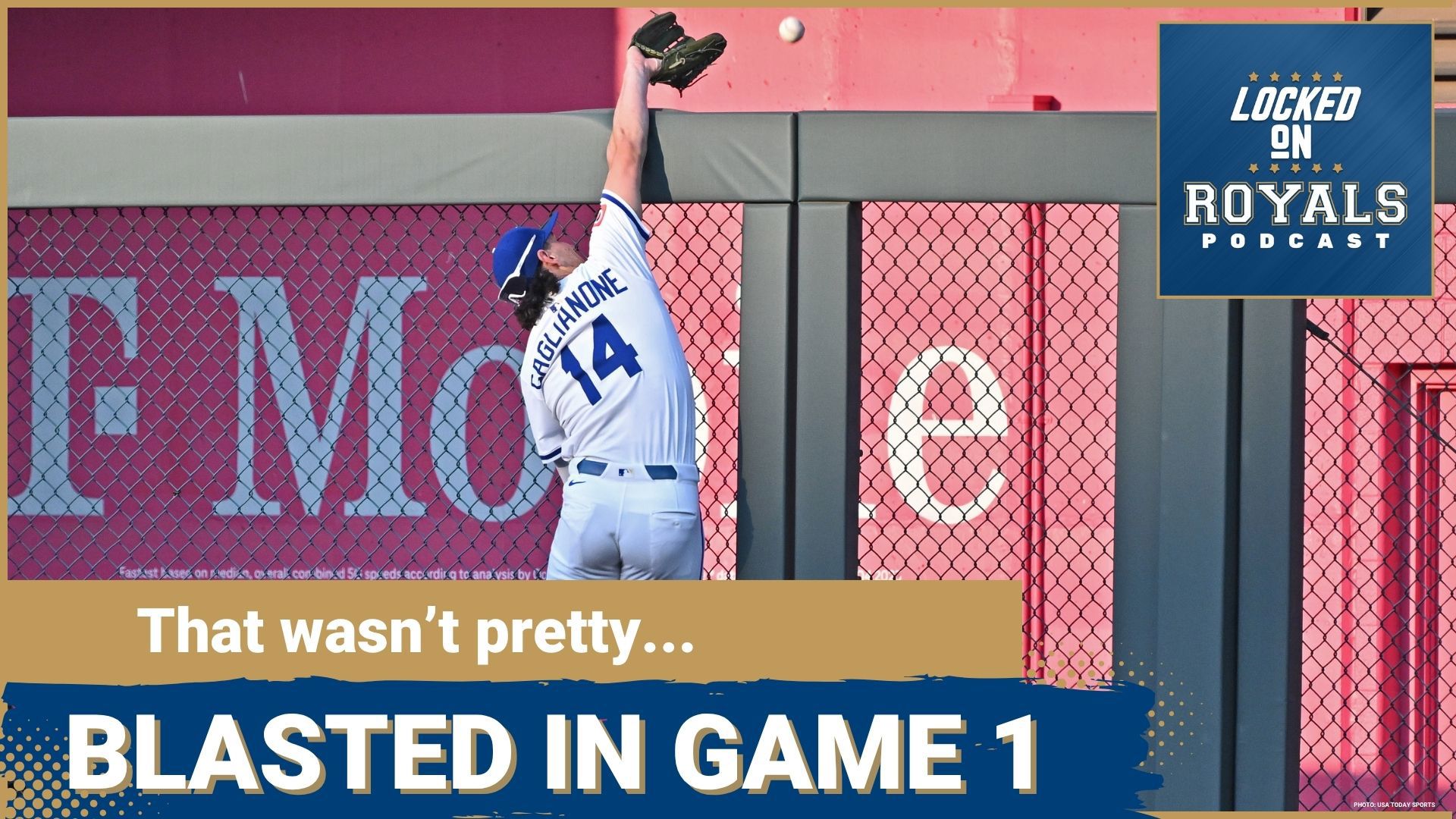 We react to the Royals getting smoked by the Yankees' offense in Game 1 of the series. Next, we don't believe this team will be selling for a few reasons.