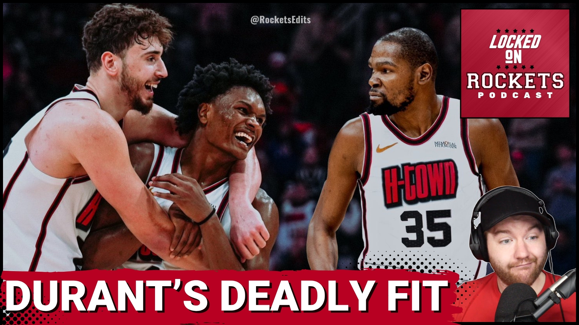 Kevin Durant's GAME-CHANGING Impact On Rockets | Will Houston's Offense IMPROVE To Top-10 Status?