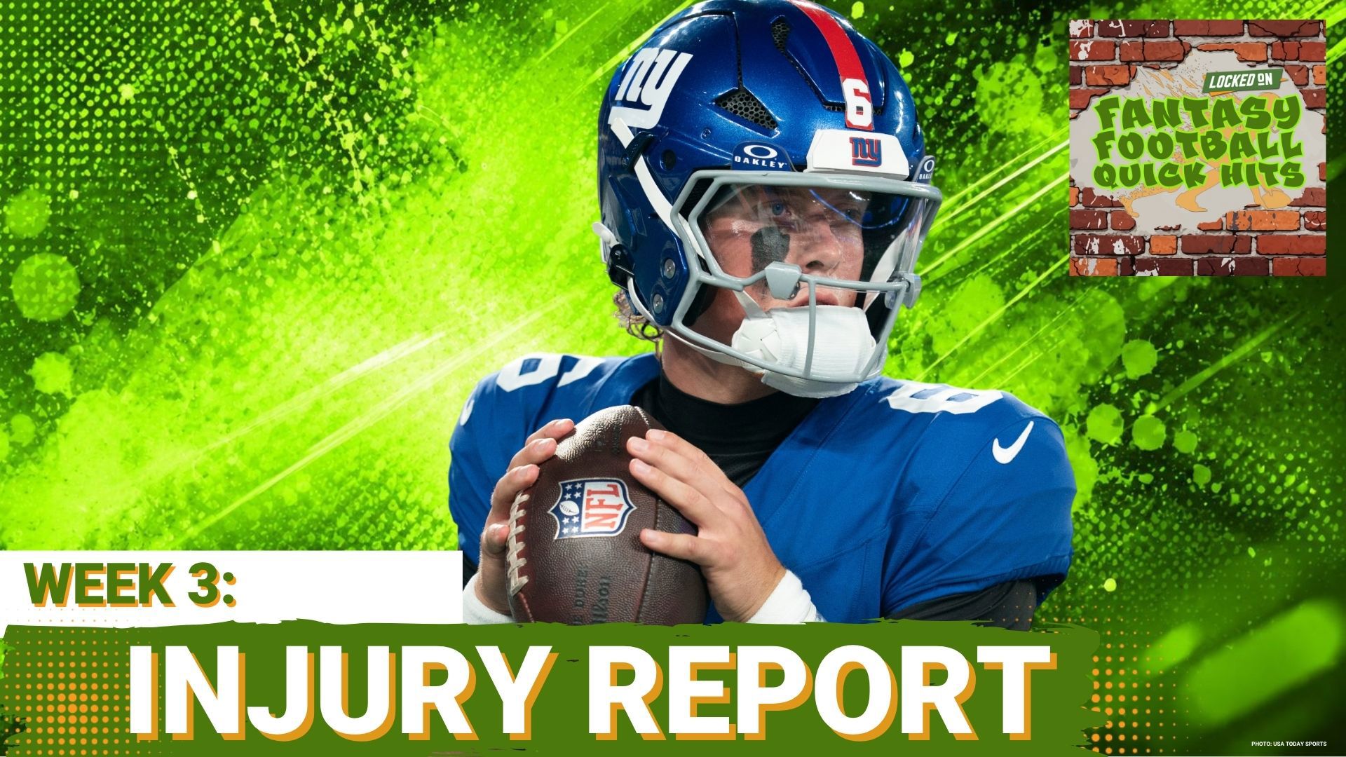 RUINED: New York Giants’ Jaxson Dart & Malik Nabers INJURIES SHAKE ...