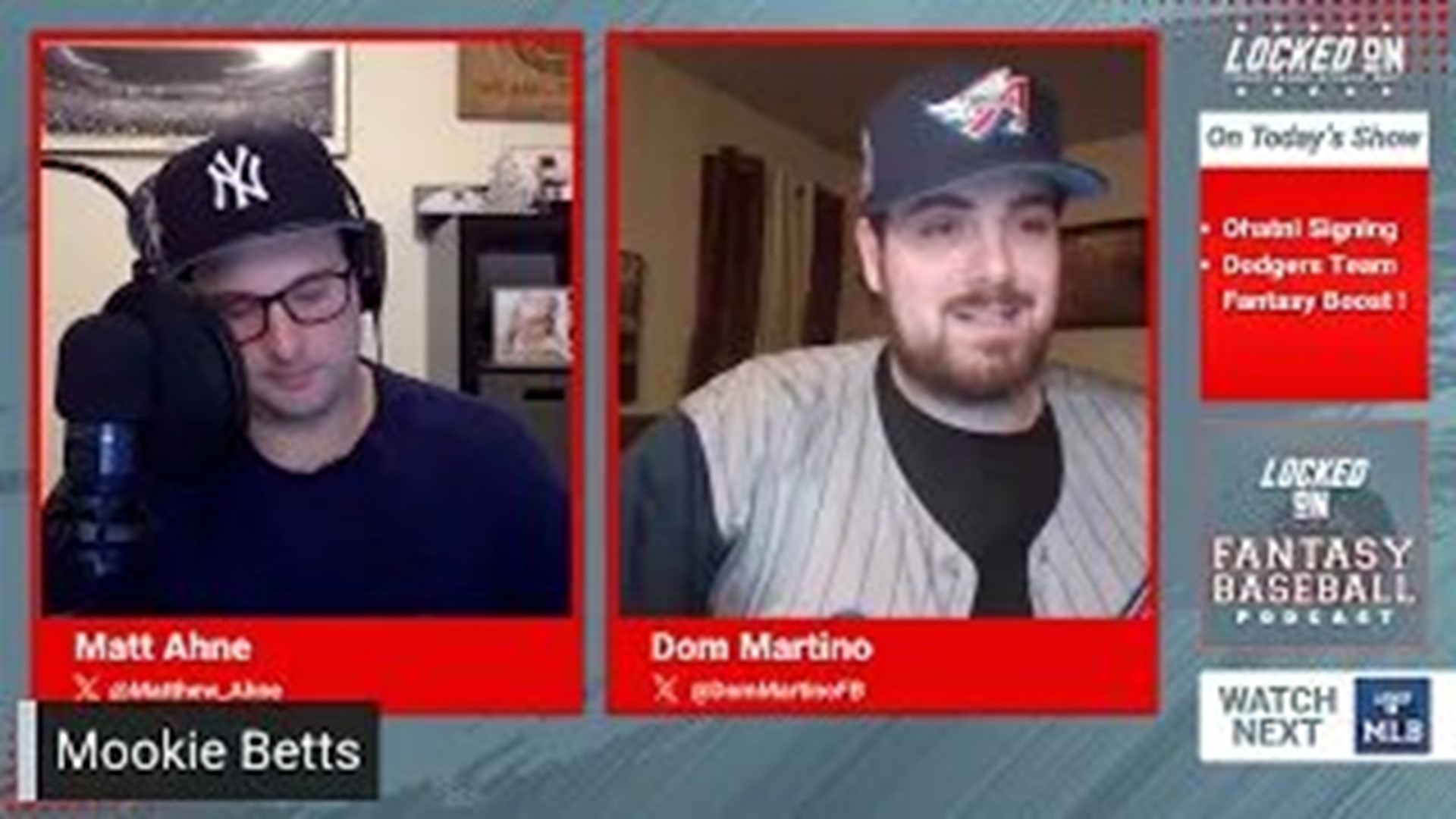 Shohei Ohtani Is Officially A Los Angeles Dodger ! Find Out What Matt & Dom Think Of The Move & What The Fantasy Implications Are For Ohtani, Freeman & More !