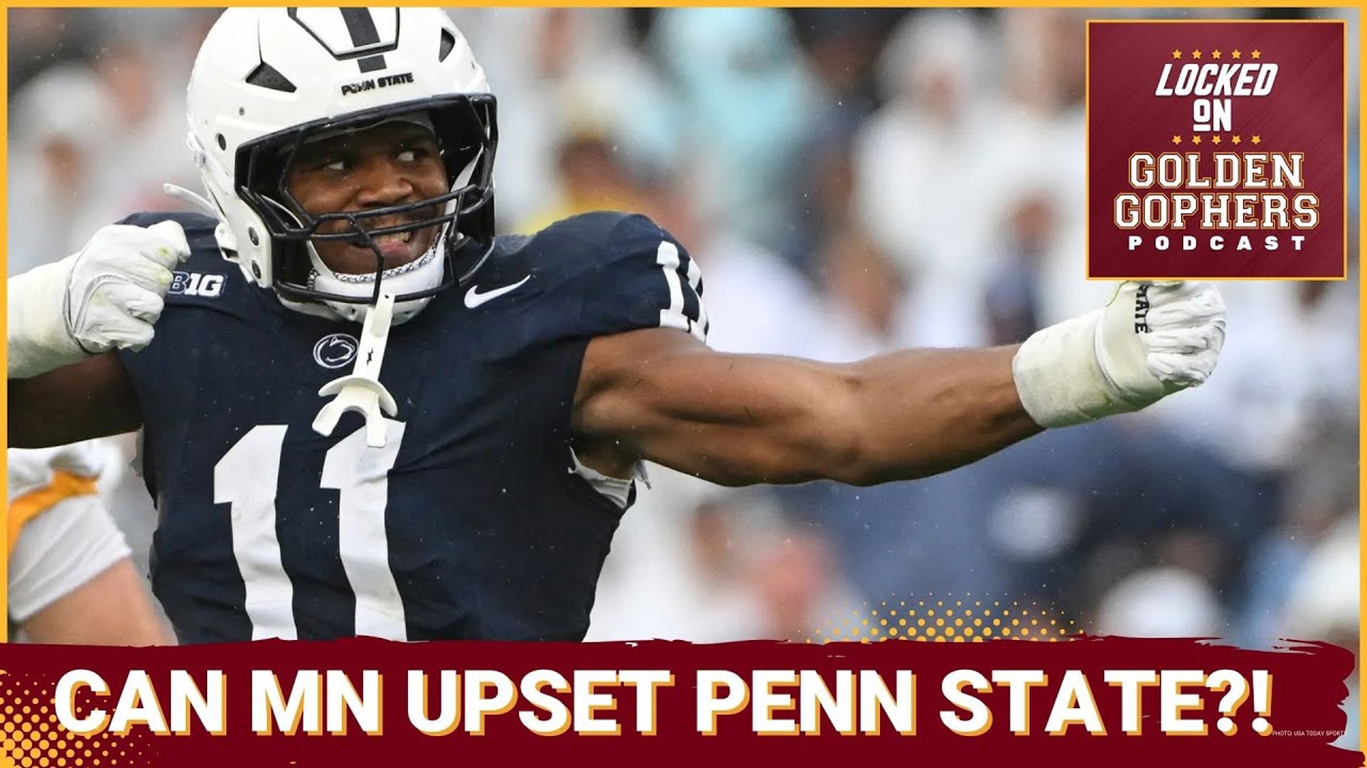 On today's Locked On Golden Gophers, host Kane Rob,  is breaking down the Minnesota Gophers next opponent in the Penn State Nittany Lions.