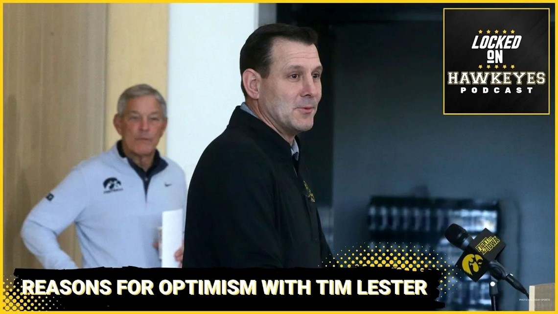 Iowa Football: New Offensive Coordinator Tim Lester press conference ...