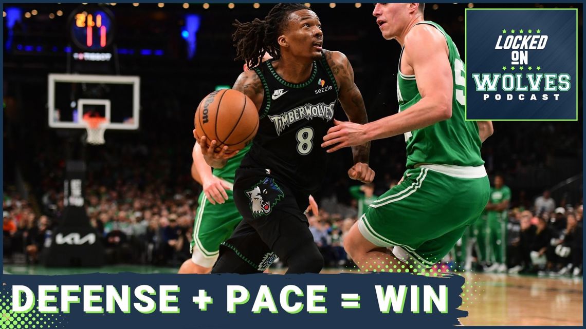 Minnesota Timberwolves Pace and Defense STUN Boston Celtics Behind Ayo Dosunmu & Bones Hyland