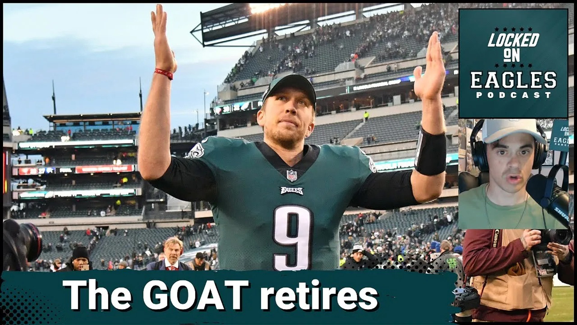 Nick Foles called it a career Thursday officially announcing his retirement.