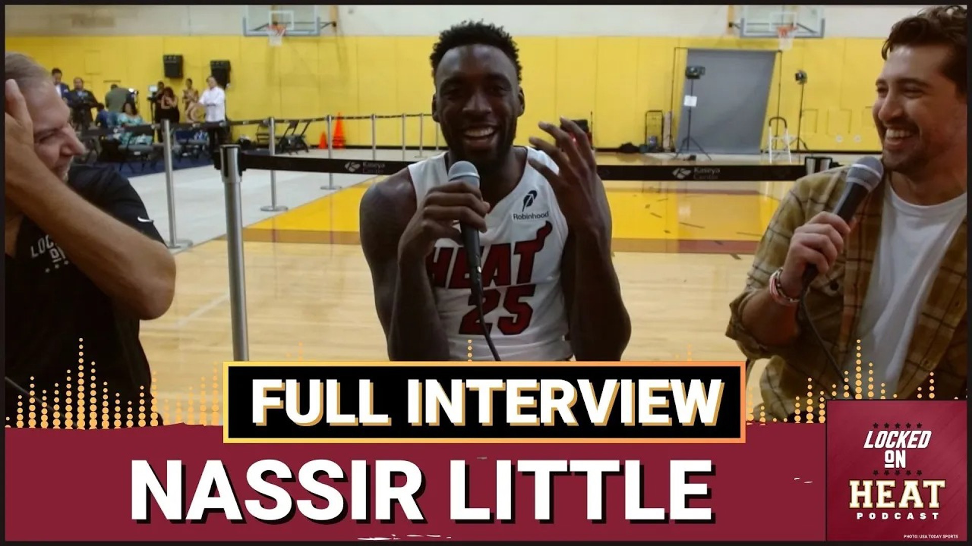 Miami Heat forward Nassir Little joined Wes Goldberg and David Ramil to discuss his decision to sign with the Miami Heat.