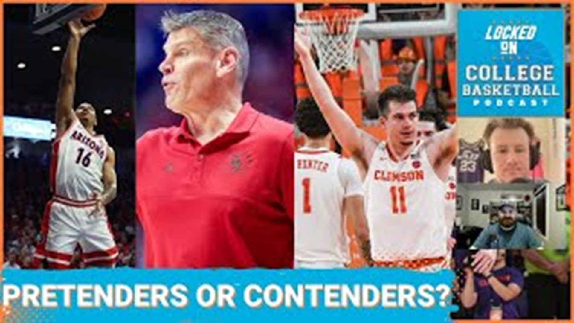 College basketball has seven undefeated teams still remaining in Arizona, Houston, Baylor, Clemson, Oklahoma, Ole Miss, and James Madison.