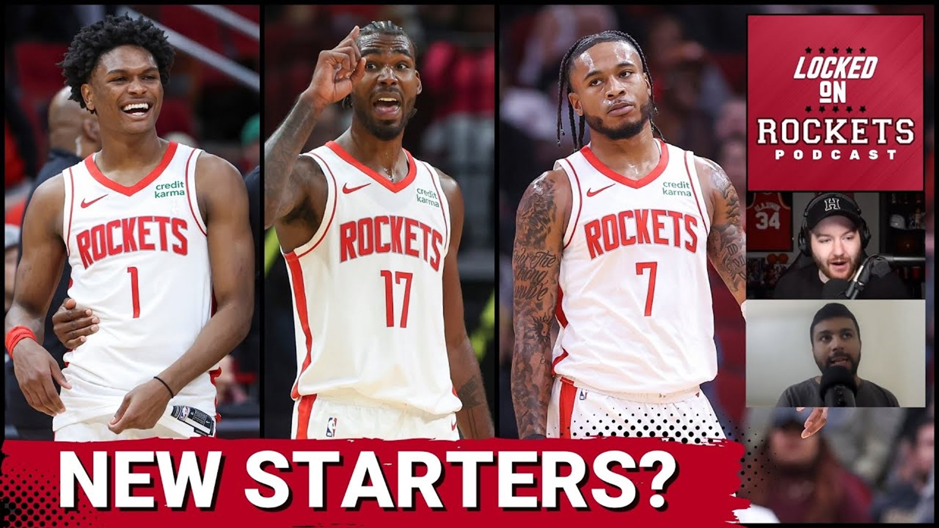 Who Belongs In The Houston Rockets Starting Lineup? Amen Thompson, Cam Whitmore, Or Tari Eason?