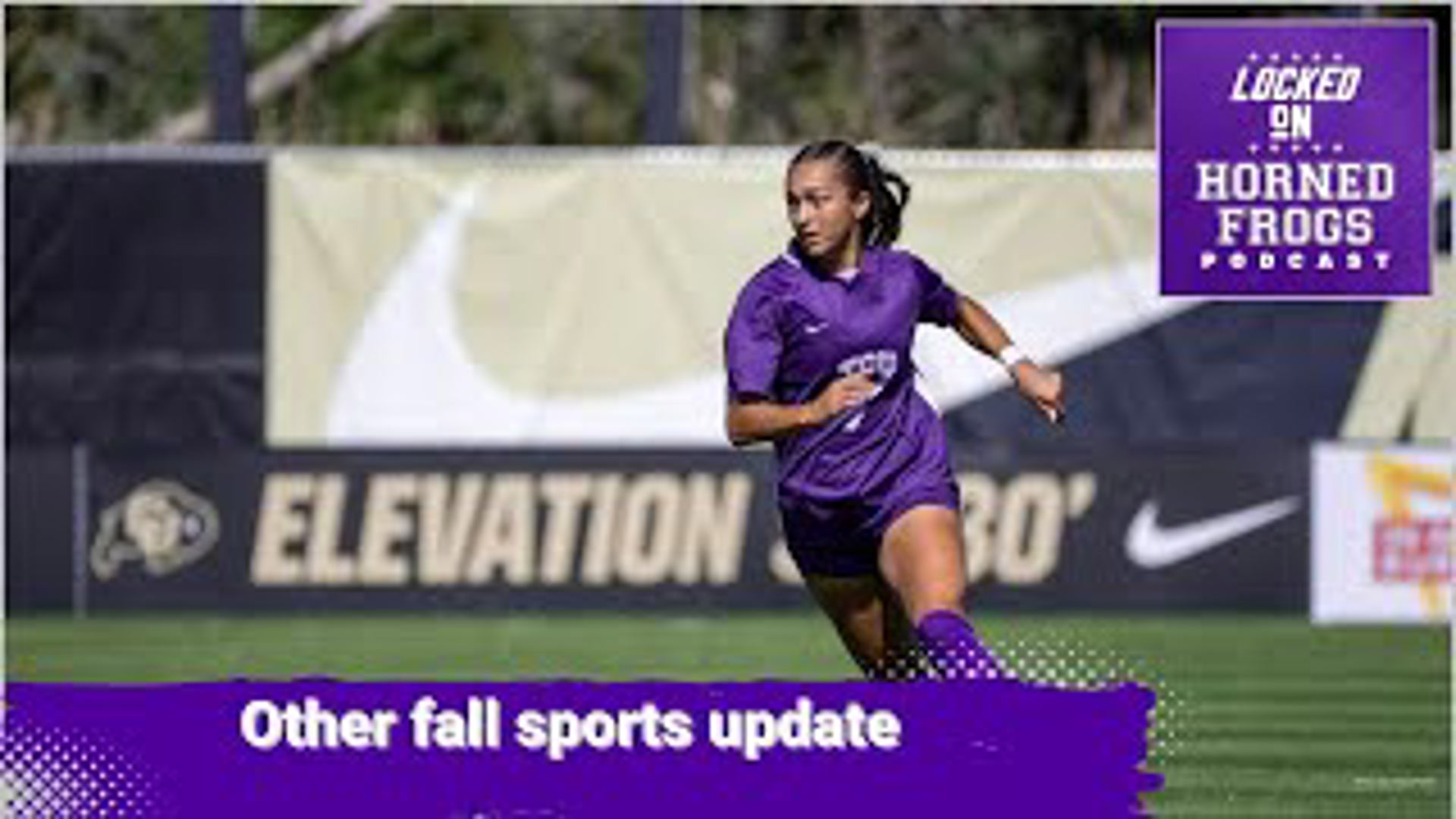 TCU Soccer and Volleyball are contending for a Big 12 title. Both have big matchups tonight.