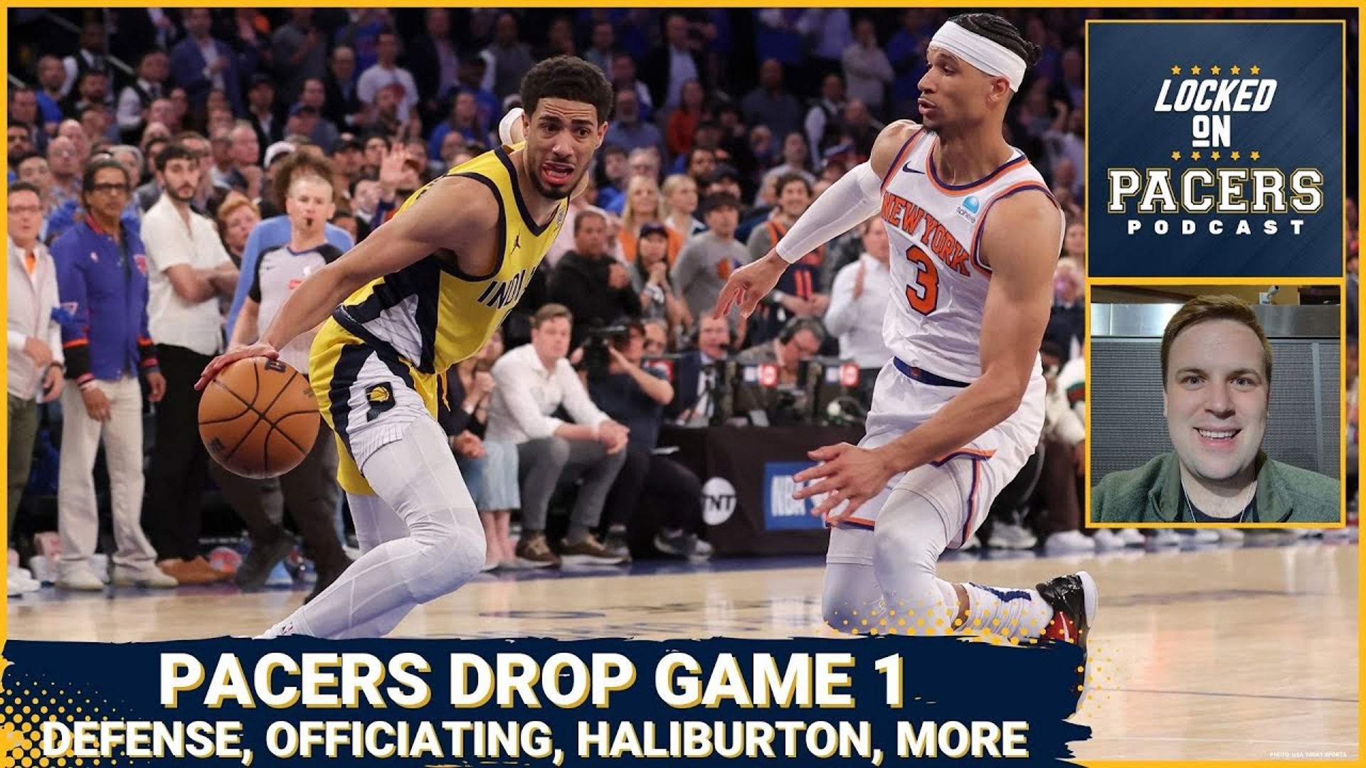 Defense, officiating, rebounds doom Indiana Pacers in Game 1 v New York Knicks, need more Haliburton