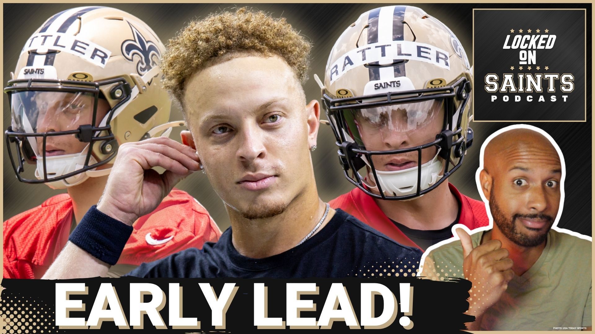 QB BATTLE: New Orleans Saints' Spencer Rattler LEADS Early, Tyler ...