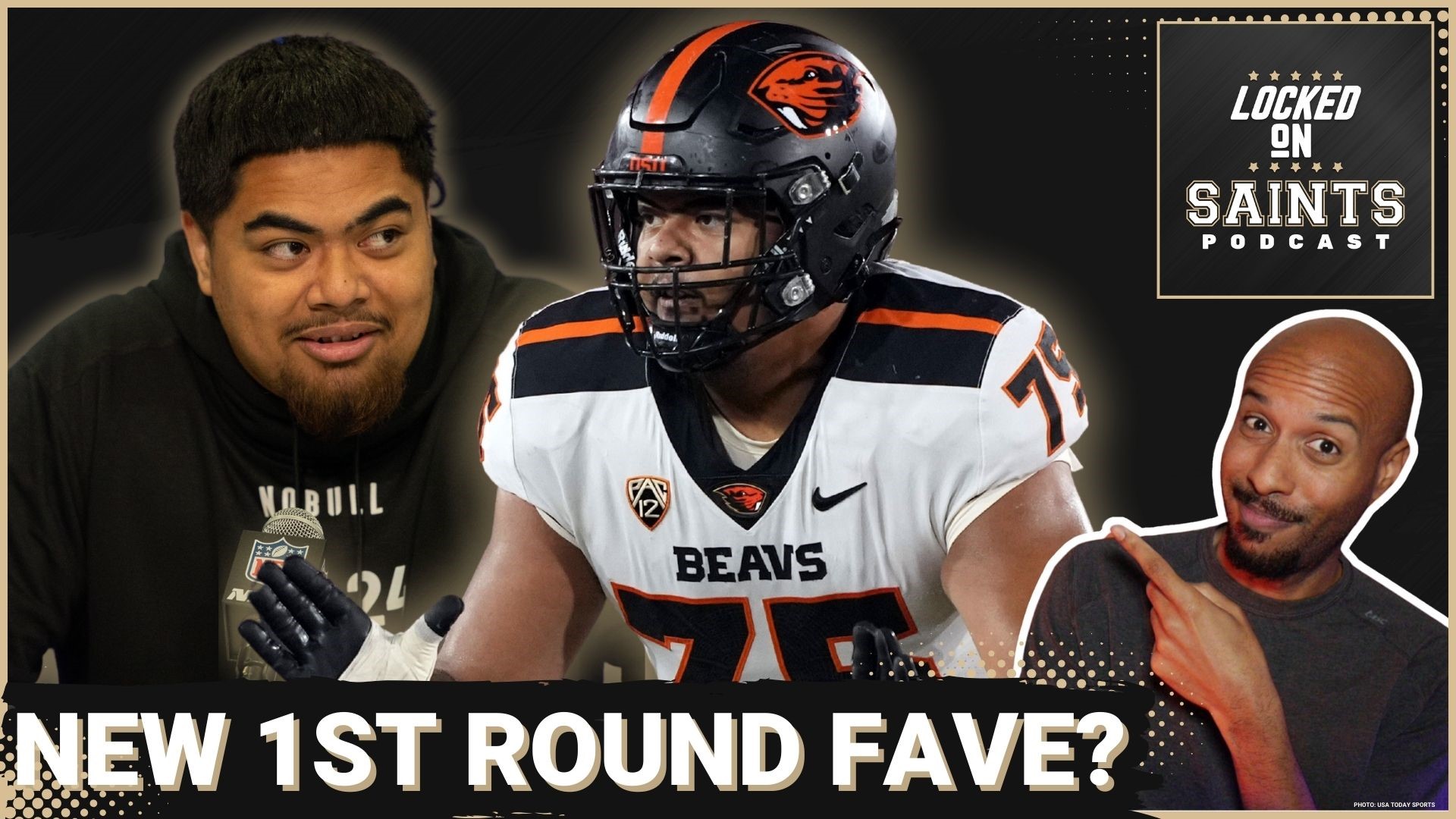 The New Orleans Saints got some not-so-splendid news around Ryan Ramczyk's recovery and now Oregon State T Taliese Fuaga looks to be everyone's favorite solution.