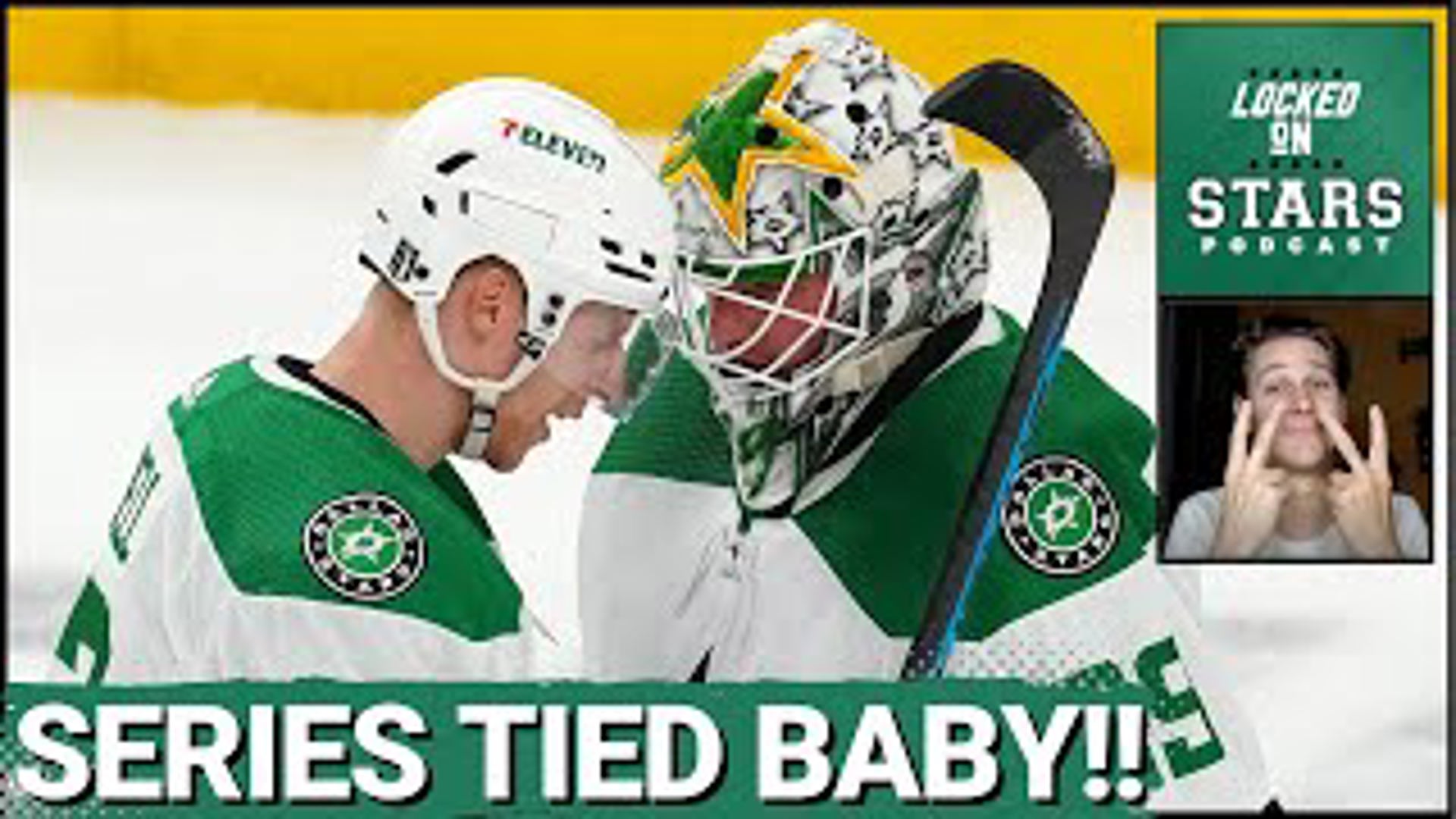 The Dallas Stars pull out a gritty 4-2 win over the Vegas Golden Knights in game four and tie the series at two games a piece heading back to Dallas.