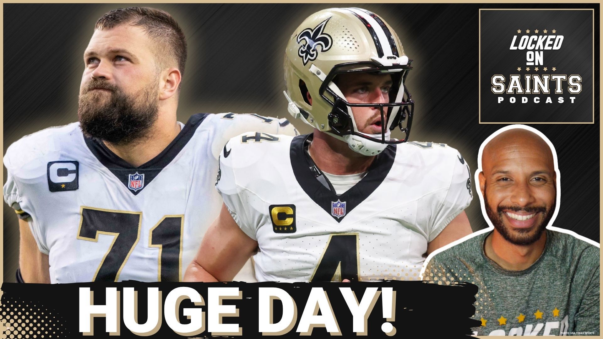 The New Orleans Saints enter a new era as Derek Carr and Ryan Ramczyk's retirements become possible.