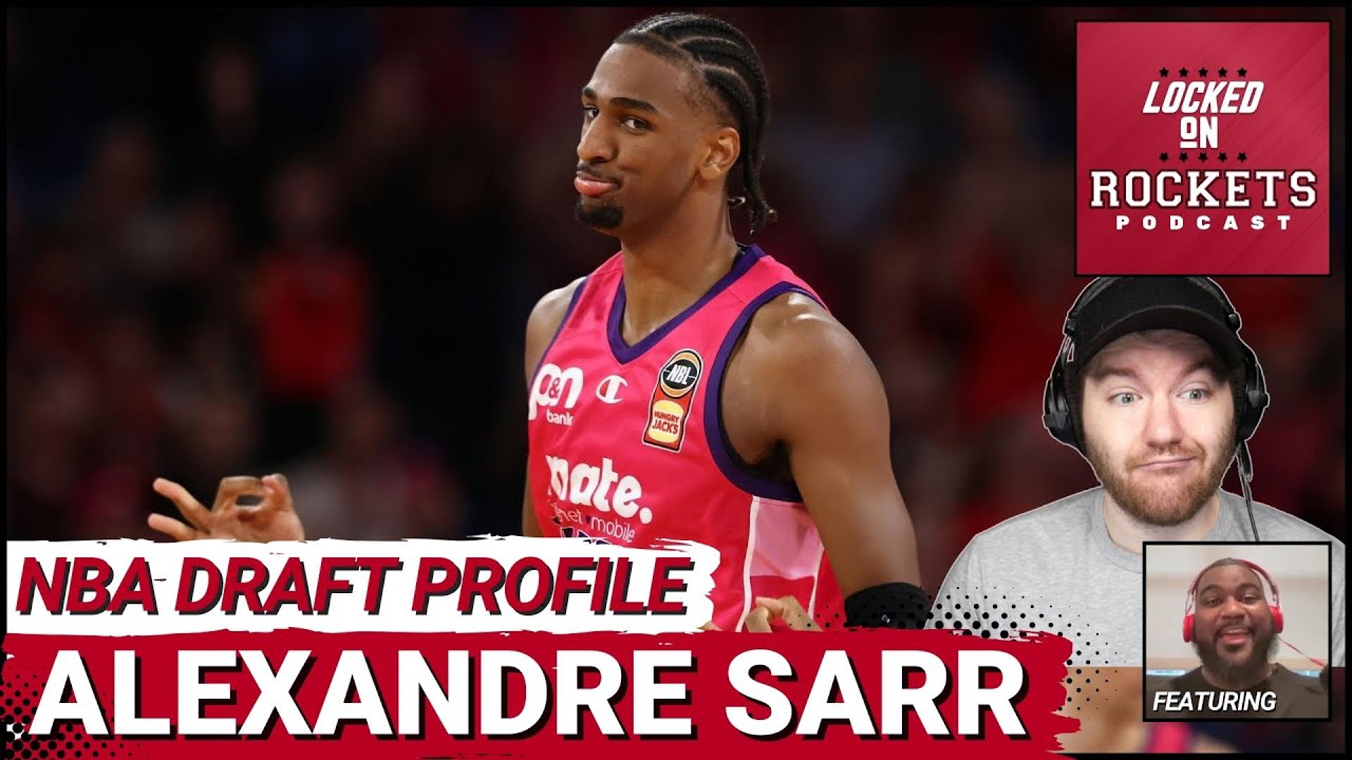 Alexandre Sarr Houston Rockets 2024 NBA Draft Prospect Profile