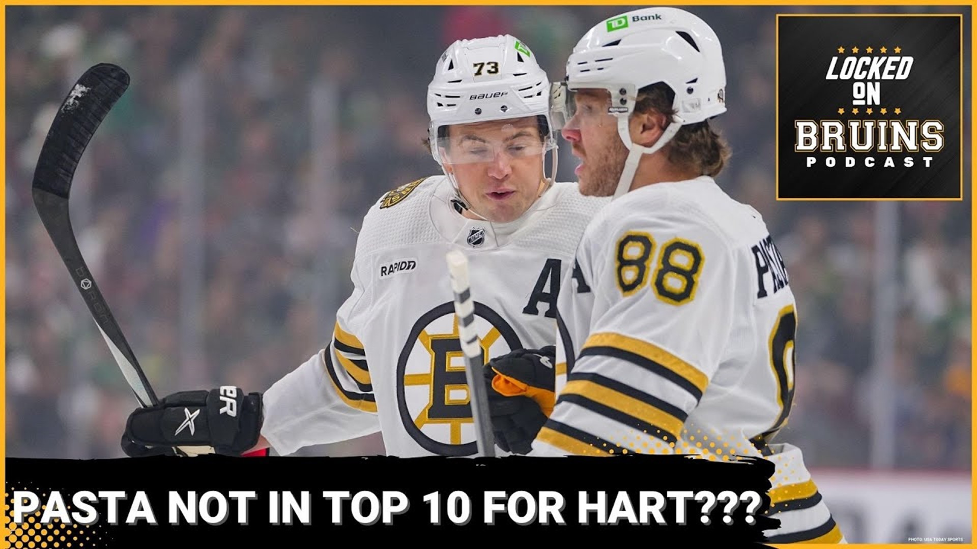 How is it possible that David Pastrnak isn't Top 10 in Locked On Hart Rankings??