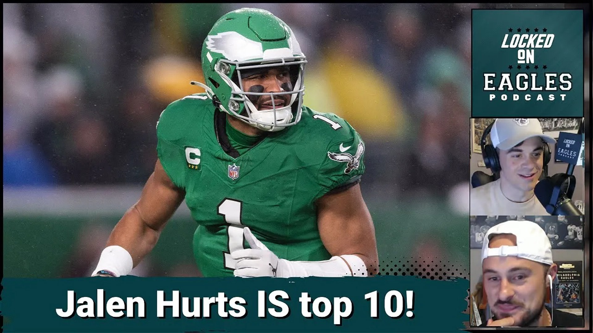 Despite multiple lists saying that he is not......Philadelphia Eagles QB Jalen Hurts is ABSOLUTELY a top 10 quarterback in the NFL.