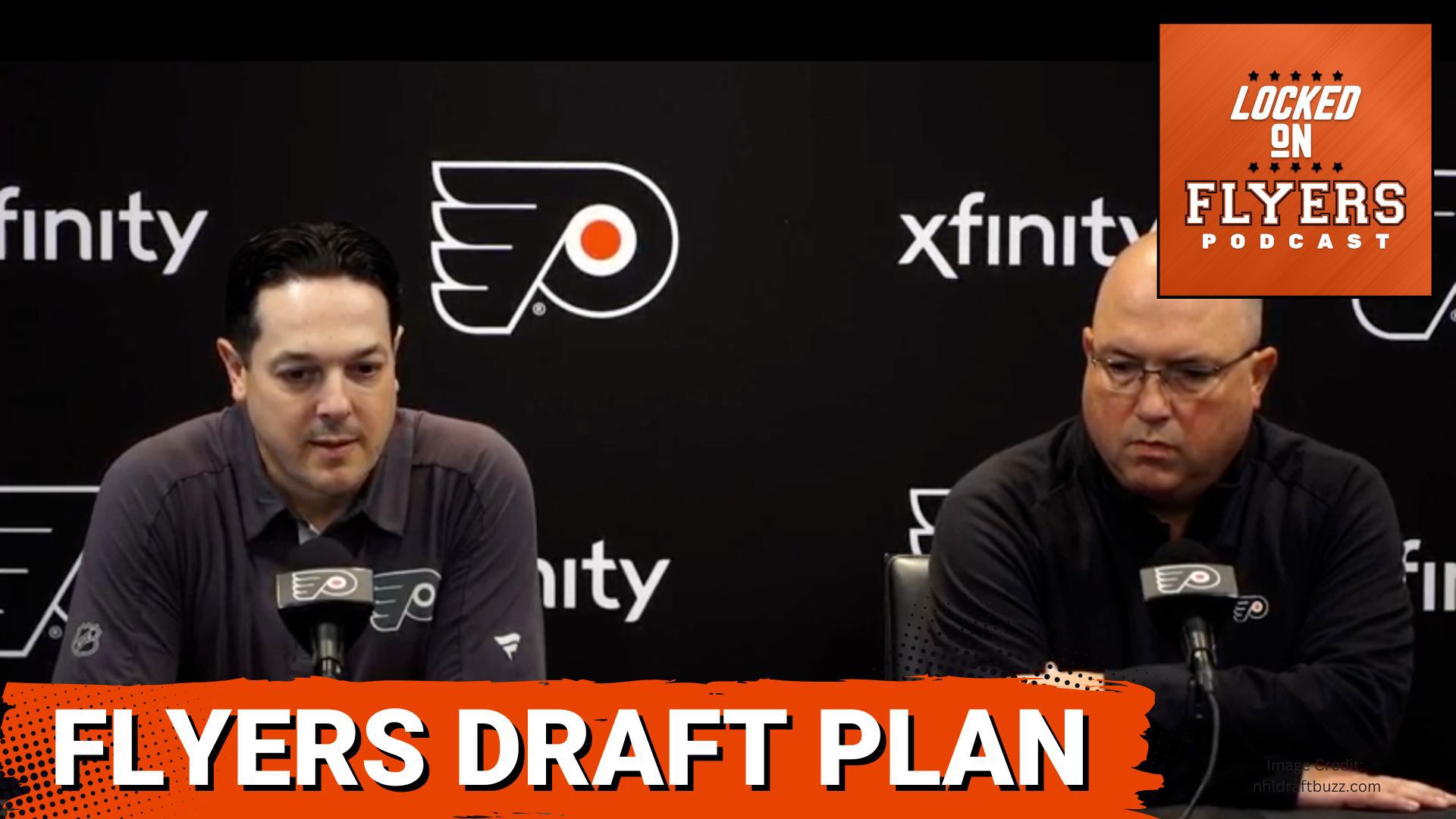 Russ & Rachel discuss important aspects of Philadelphia FLyers GM Danny Briere & AGM Brent Flahr’s pre-NHL Draft Press conference & readiness to develop new picks.