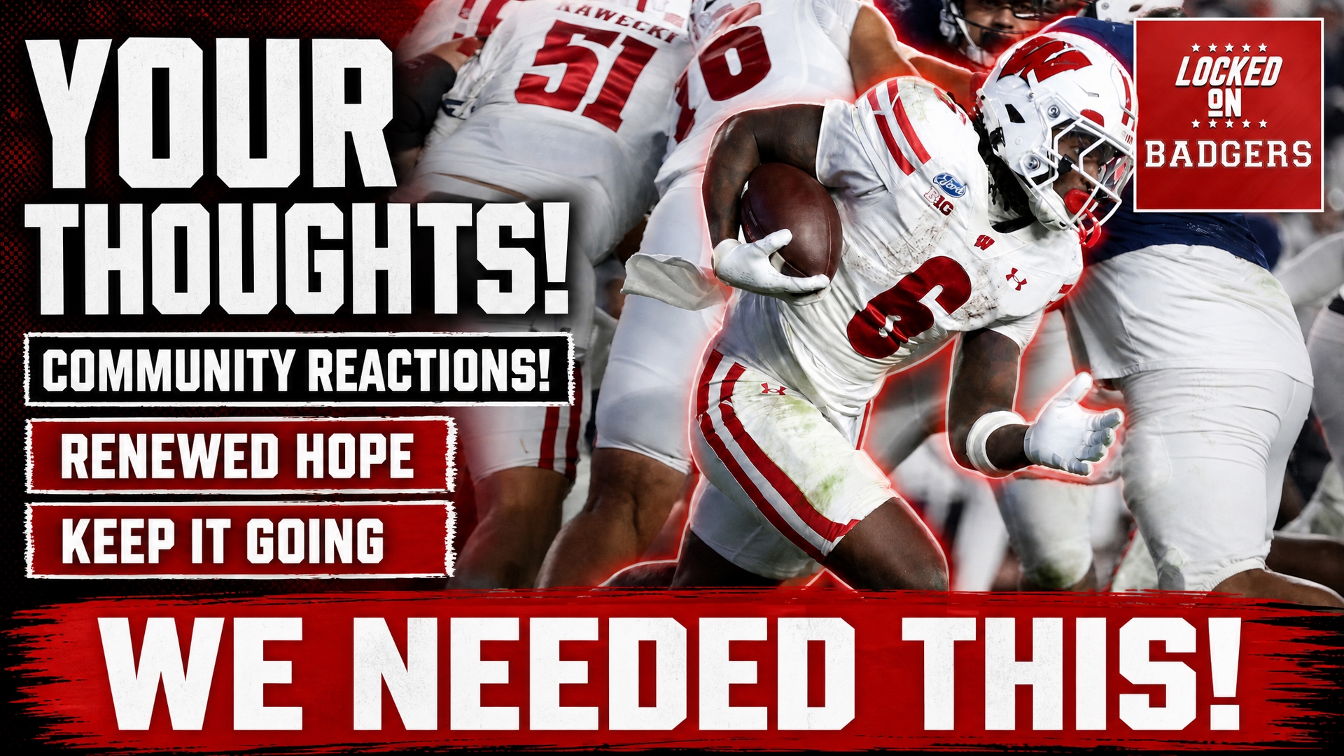GUNSLINGER: Wisconsin Badgers, Colton Joseph SHOCK Penn State and ...