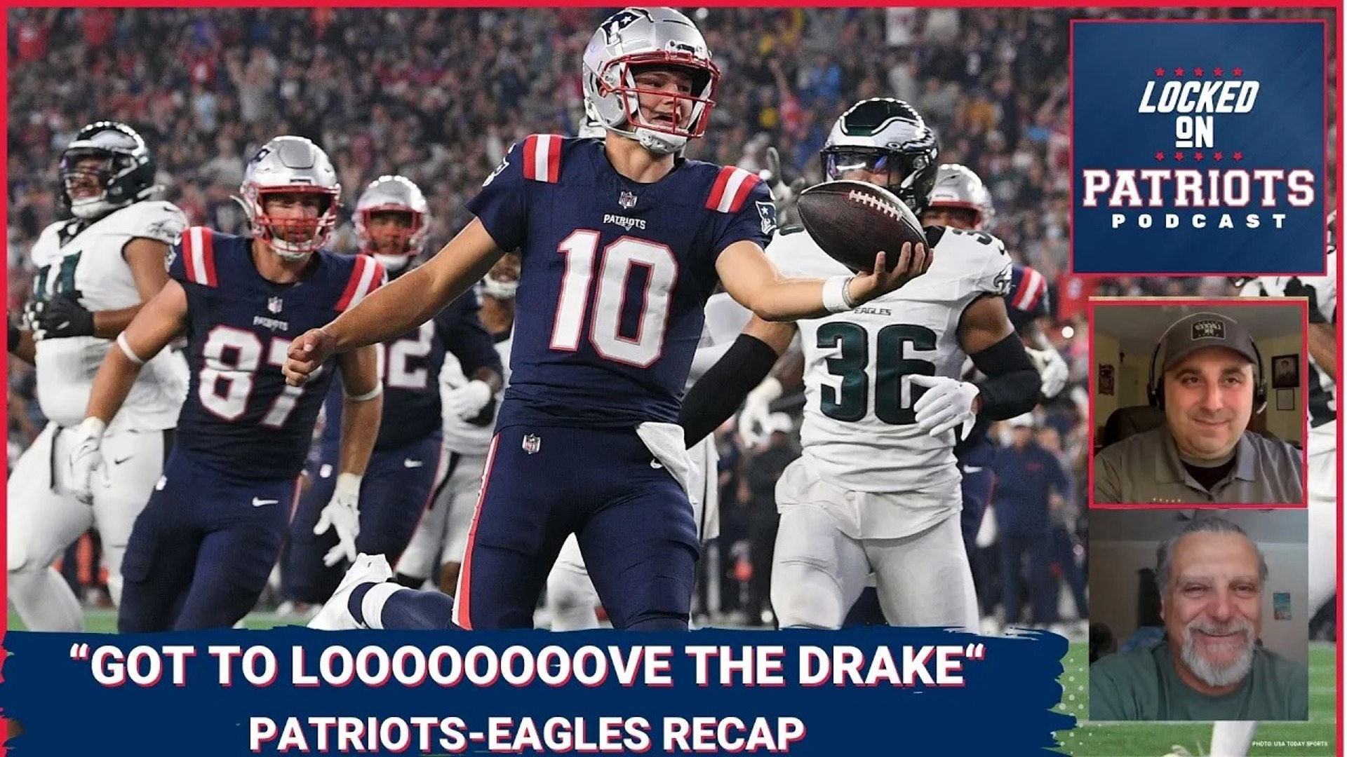 New England Patriots Fall to Philadelphia Eagles in Preseason: Drake ...