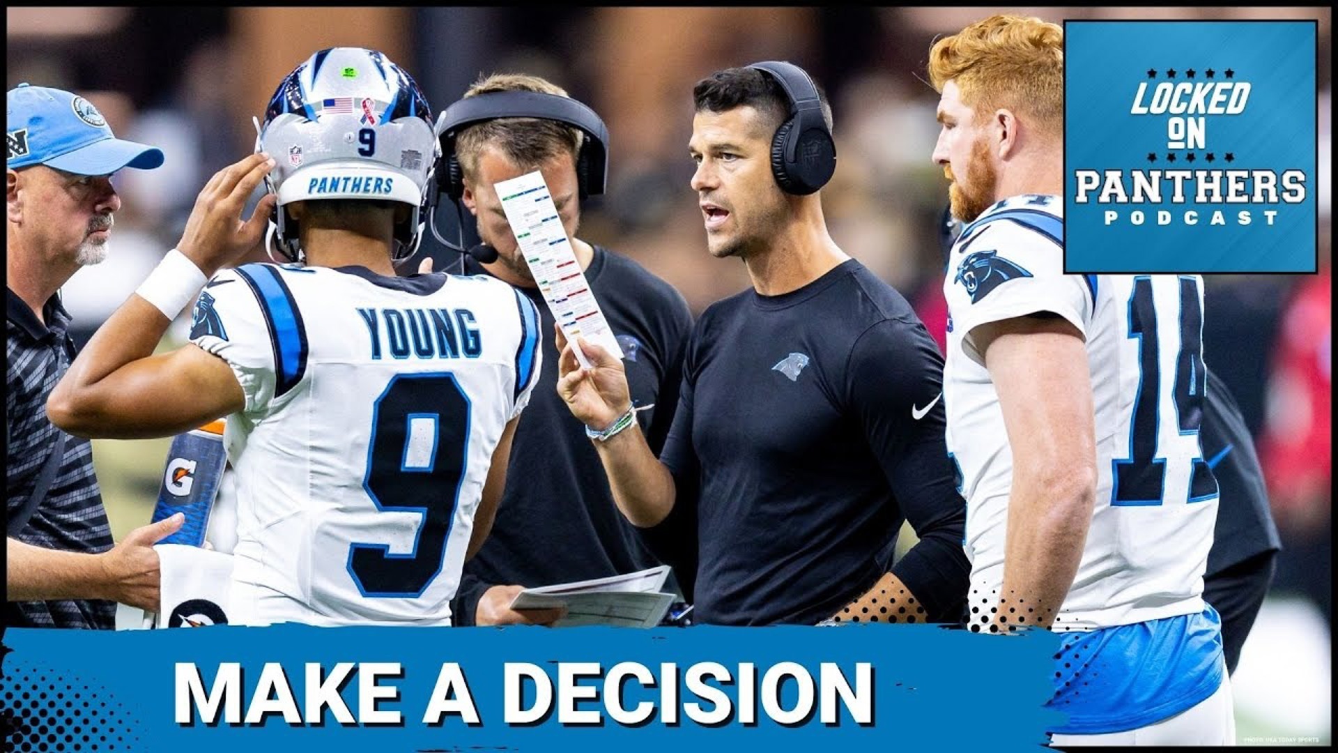 Quarterback uncertainty looms over the Carolina Panthers as Dave Canales hesitates to name Bryce Young or Andy Dalton as the starter against the New York Giants.