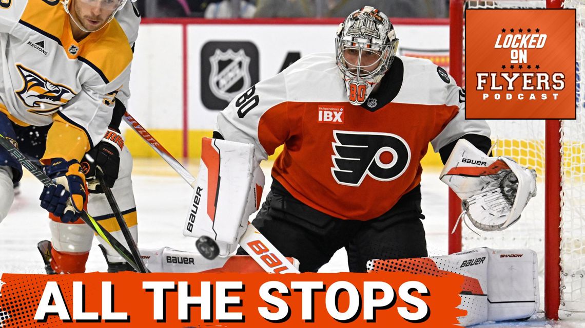 BIG GAME For Zegras & Vladar as the Philadelphia Flyers defeat Nashville, but Ersson Injury Looms Large
