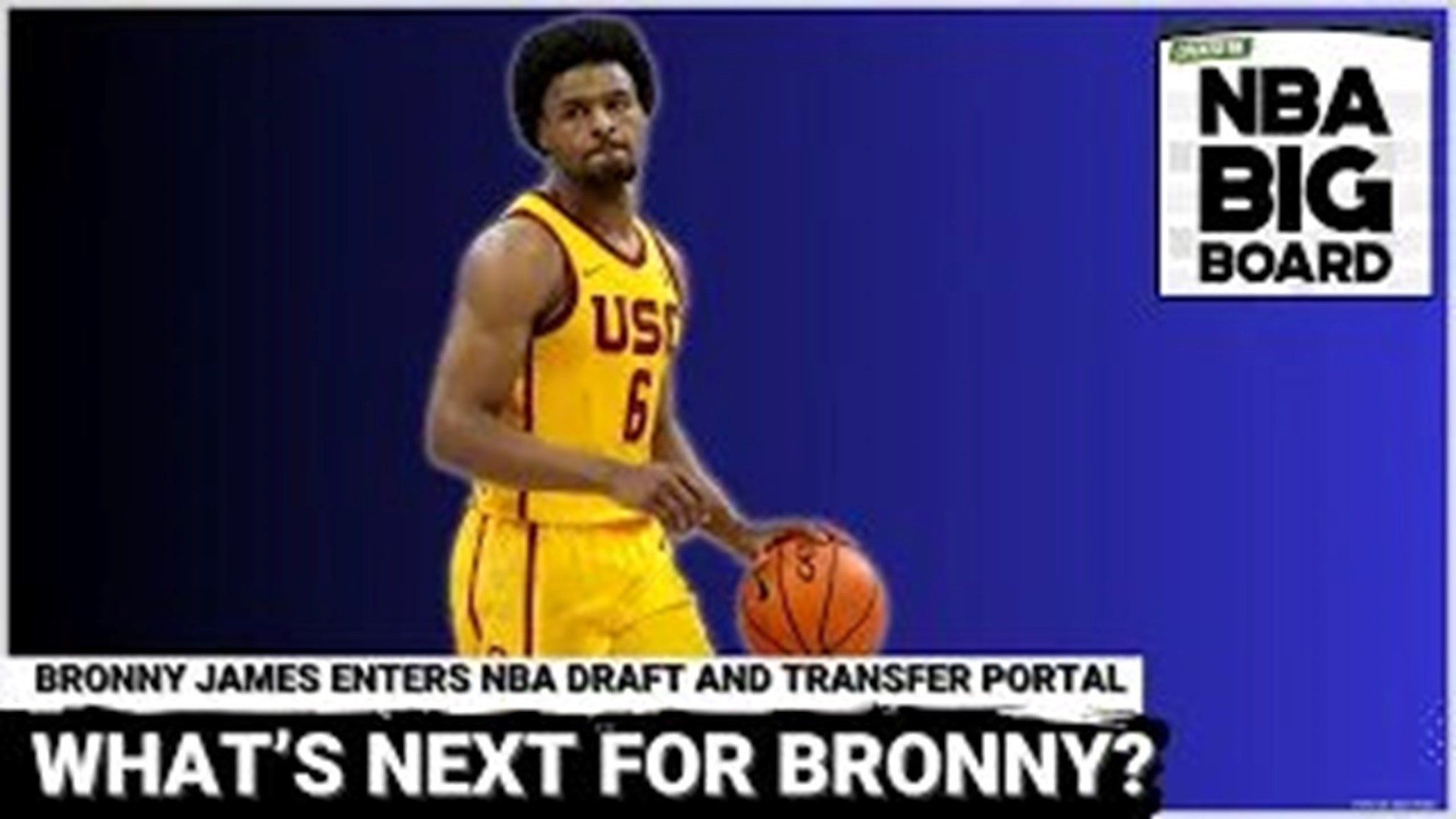 Bronny James Enters NBA Draft and Transfer Portal Exploring Options