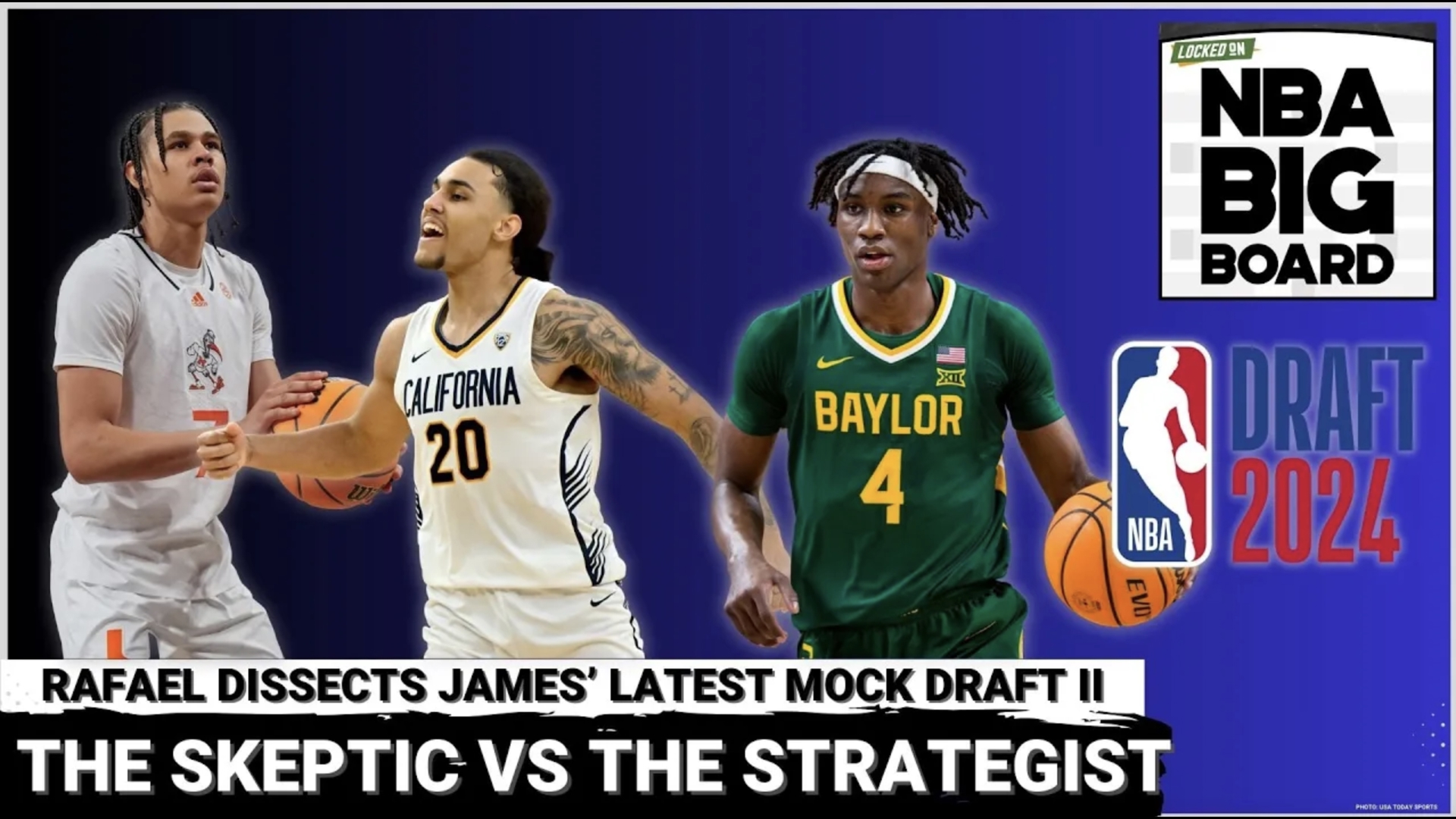 In this installment of the Locked On NBA Big Board podcast, Rafael and James Barlowe explore James’ most recent Mock Draft.
