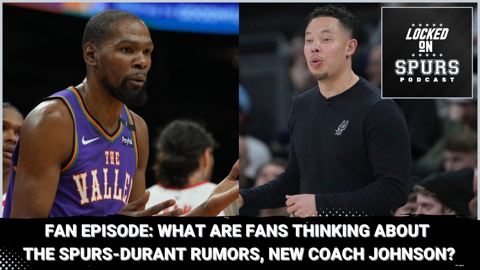 San Antonio Spurs fans are buzzing about Kevin Durant trade rumors. Are Spurs fans buying it?