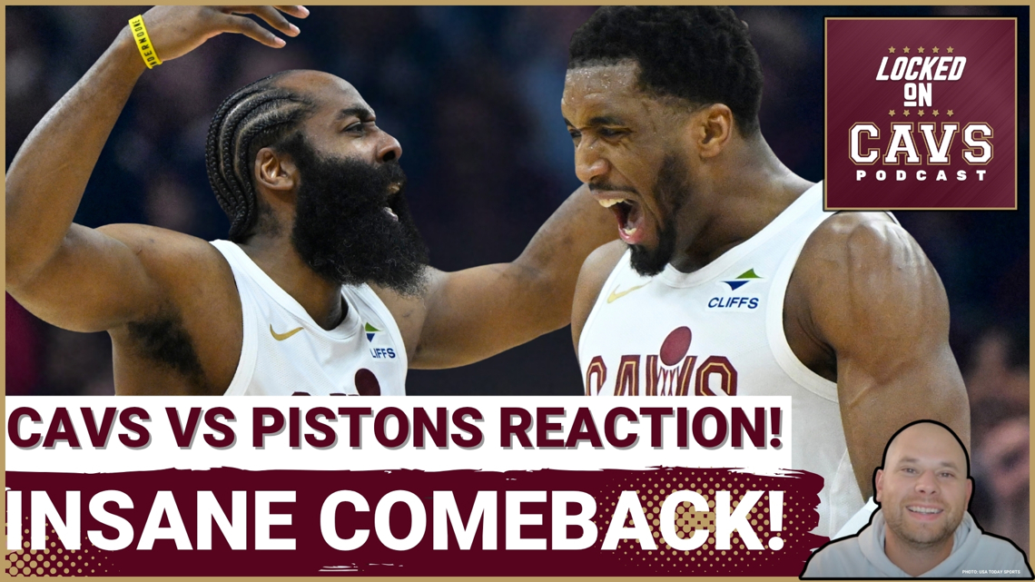 REACTION: Cleveland Cavaliers Have INSANE Comeback to SHOCK Detroit Pistons in Game 5!