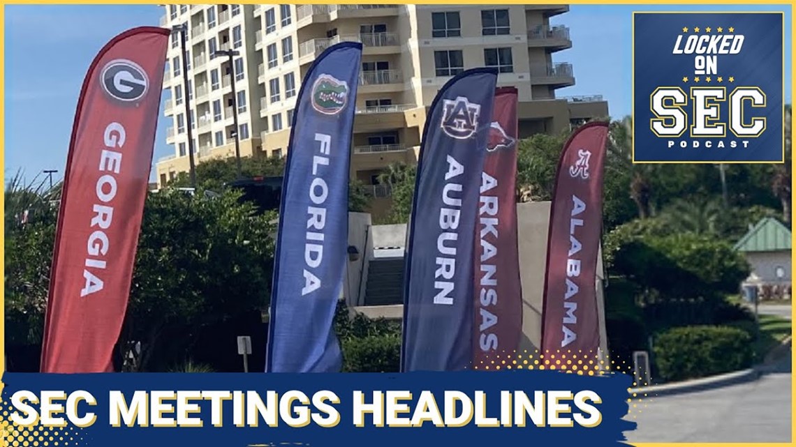 SEC Spring Meeting Headlines in Destin, SEC Scheduling & NIL & Tampering & More