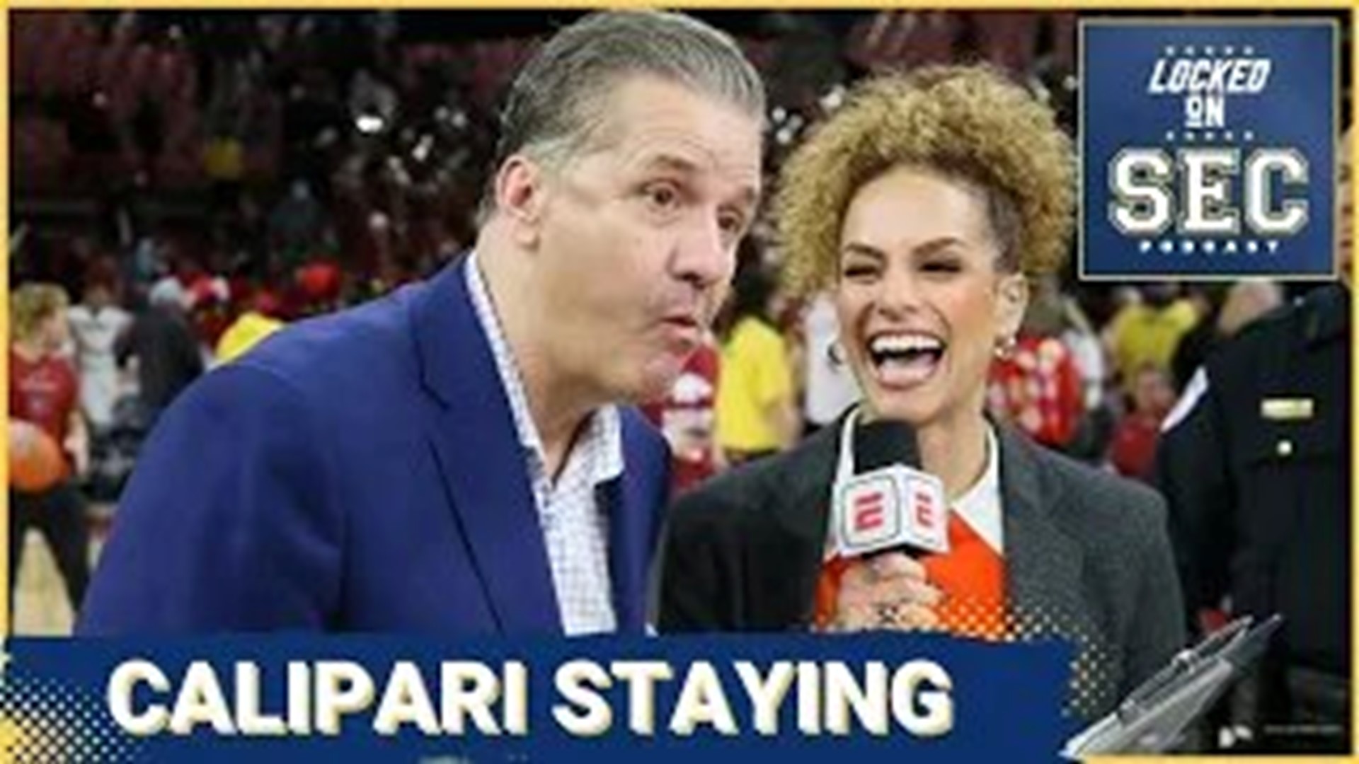On today's show, we discuss John Calipari staying put in Lexington, getting another chance to turn things around for the Kentucky Wildcats.