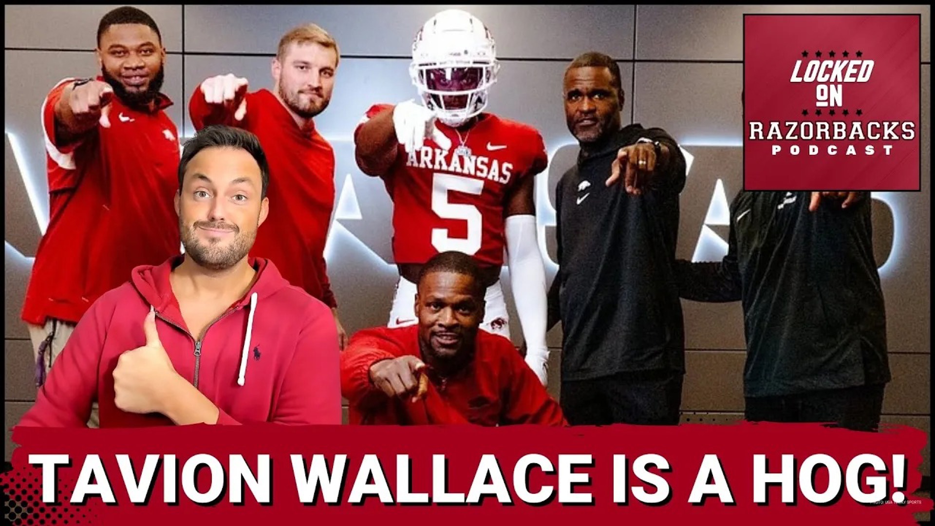 Sam Pittman got some great news for the 2025 recruiting class as big time LB Tavion Wallace commits to the Hogs.