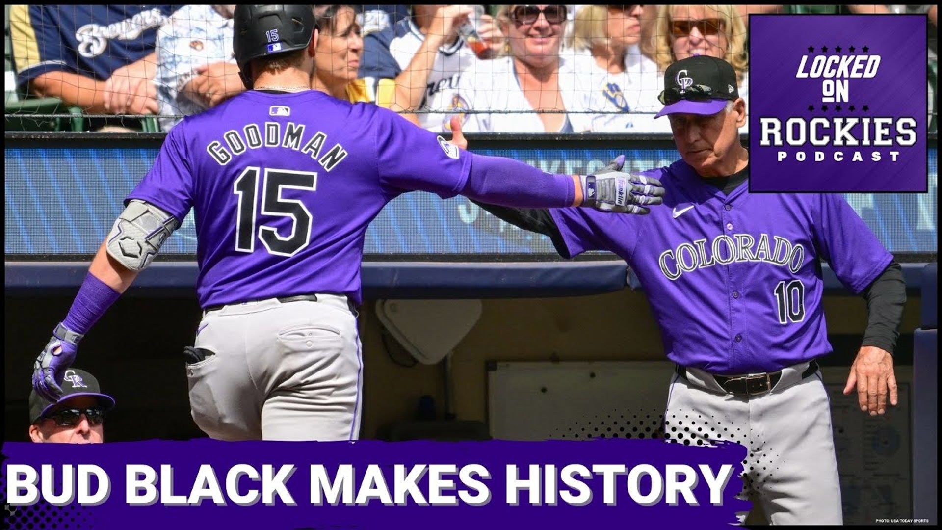 For just the second time this season, the Colorado Rockies have won back to back series, and it was a special night for manager Bud Black