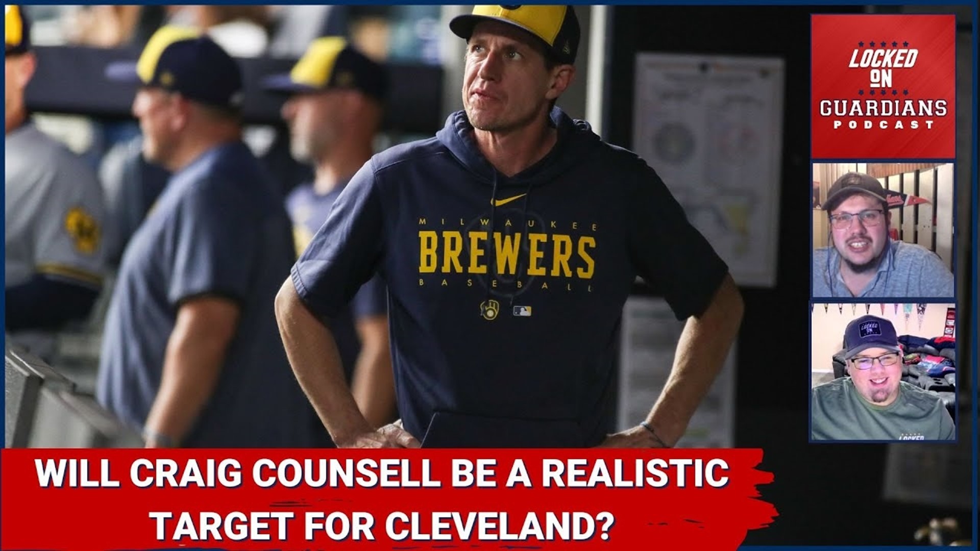 Will Craig Counsell Be a Realistic Target for the Guardians Managerial  Opening?