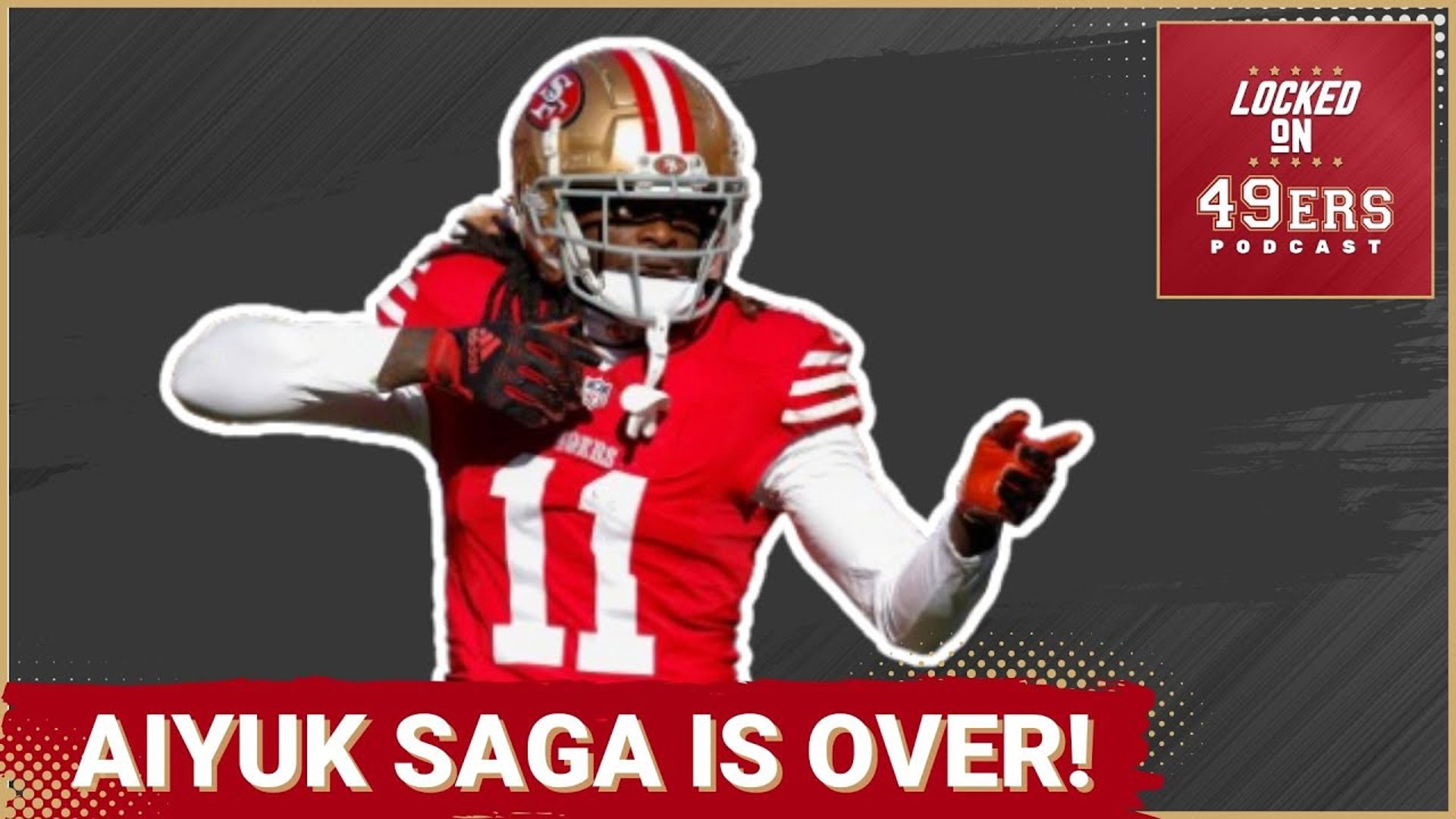 Brandon Aiyuk Signs 4-Year Deal (LIVE During the Show) to Stay with the ...