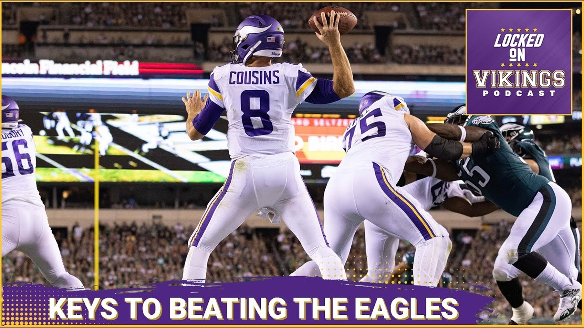 The Minnesota Vikings are staring down the barrel of a massive challenge tonight. Here's how they can upset the Philadelphia Eagles.