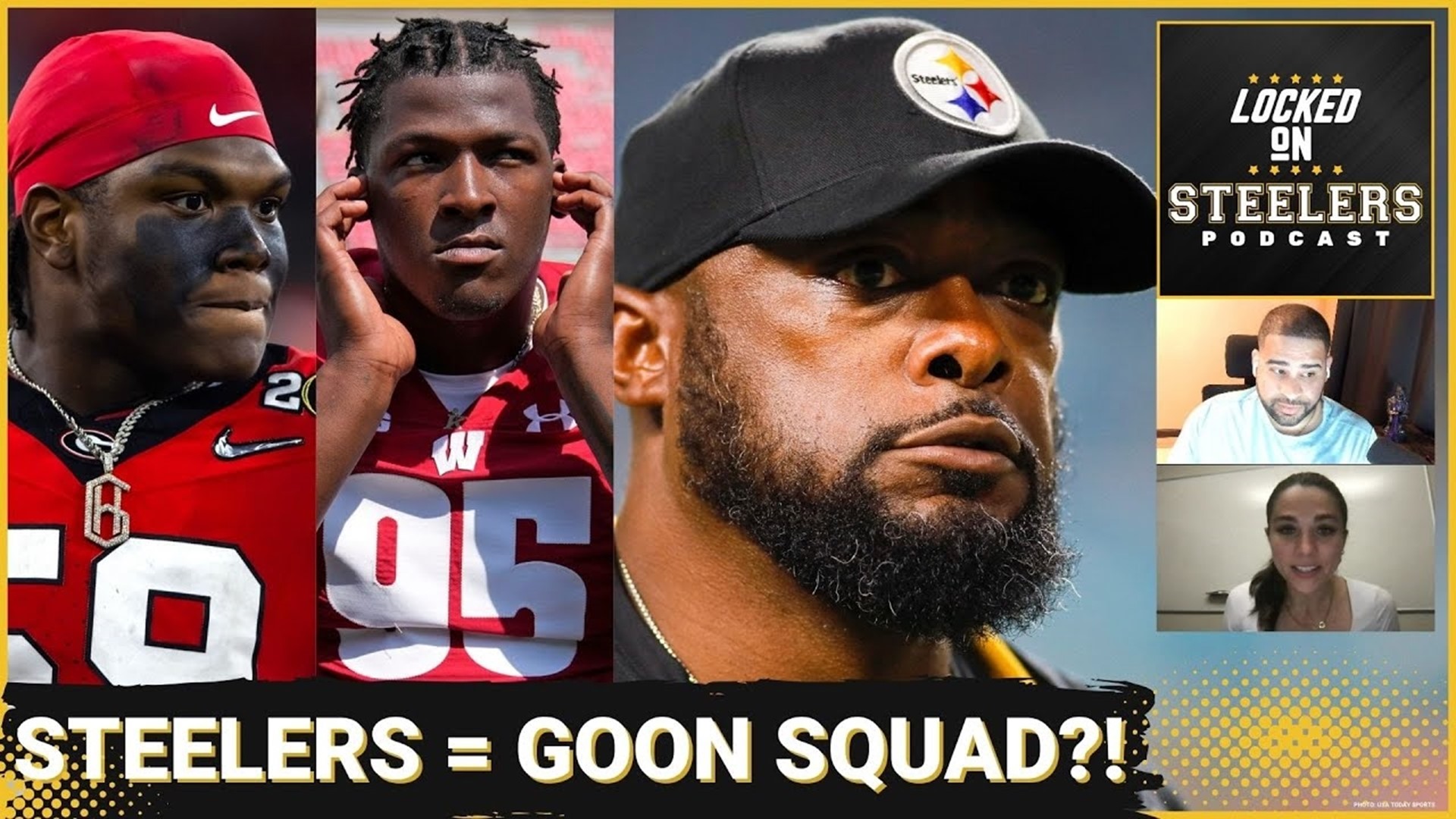 The Pittsburgh Steelers' 2nd round pick, defensive tackle Keeanu Benton, said Mike Tomlin wants "goons" on his roster.