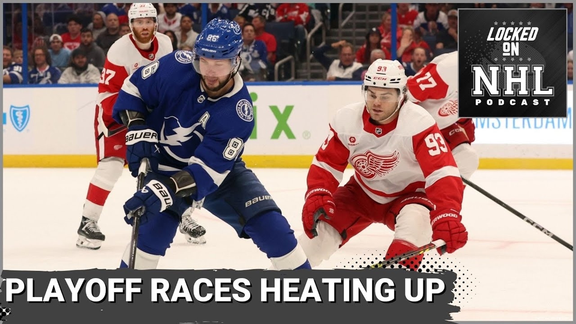 The playoff races are heating up in the Eastern Conference. There are still 6 teams fighting for the final two spots in the Stanley Cup Playoffs and we discuss their