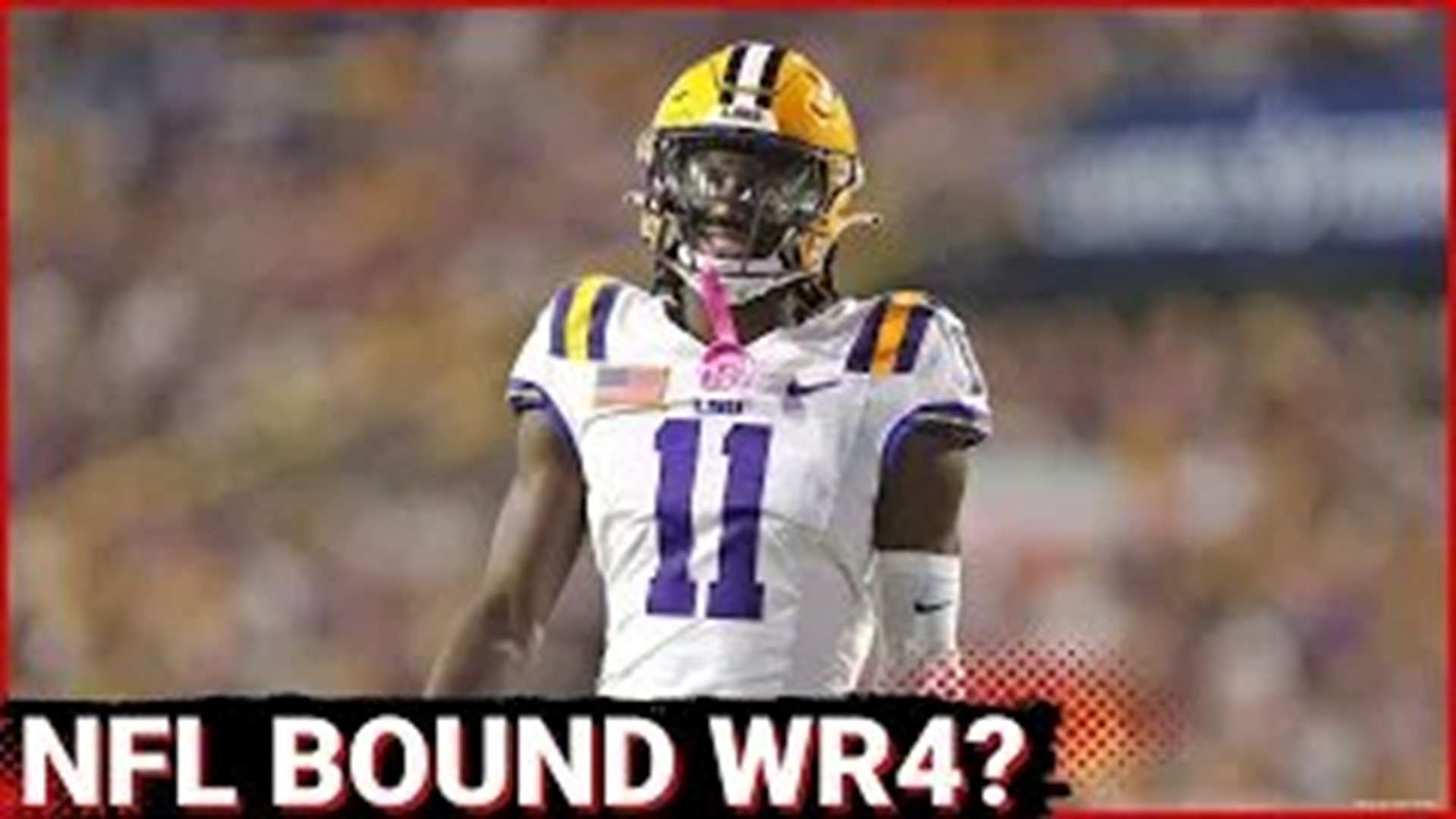 LSU WR Brian Thomas Jr declares for the 2024 NFL Draft, How high can he
