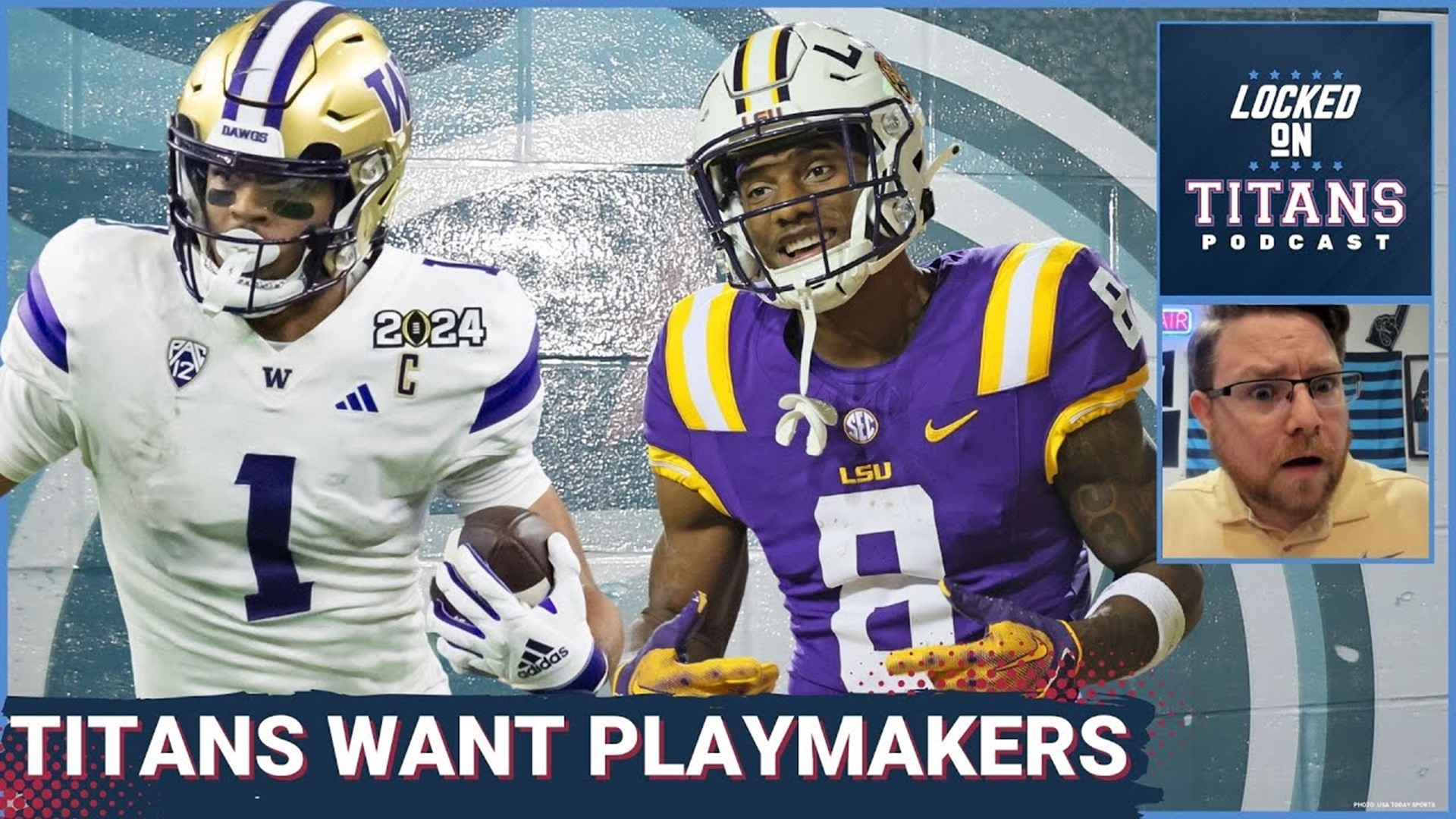 Tennessee Titans WANT PLAYMAKERS, Taking Receiver in Round 1 & Derrick ...