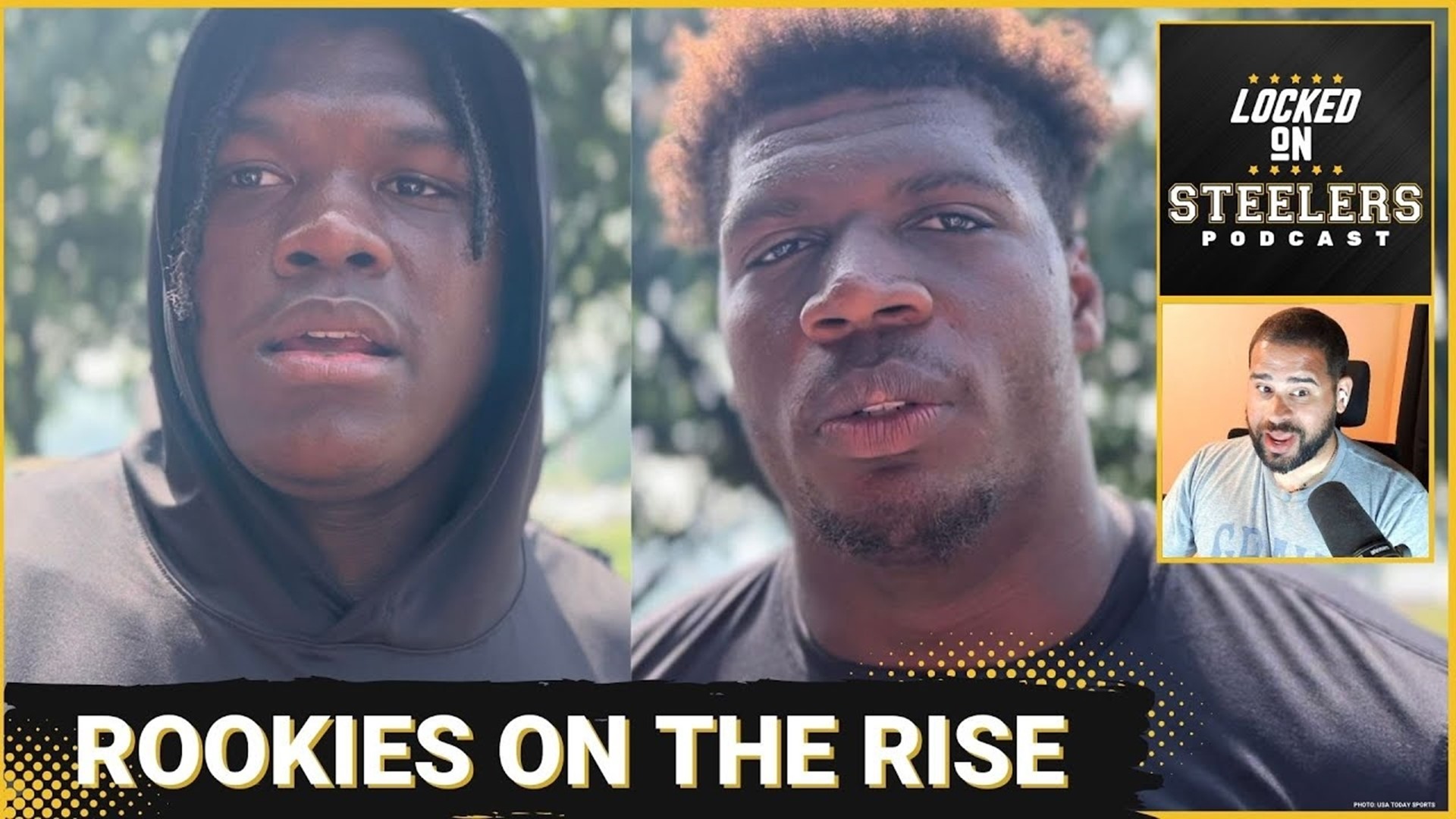 Steelers' Broderick Jones Close to Starting Darnell Washington Most