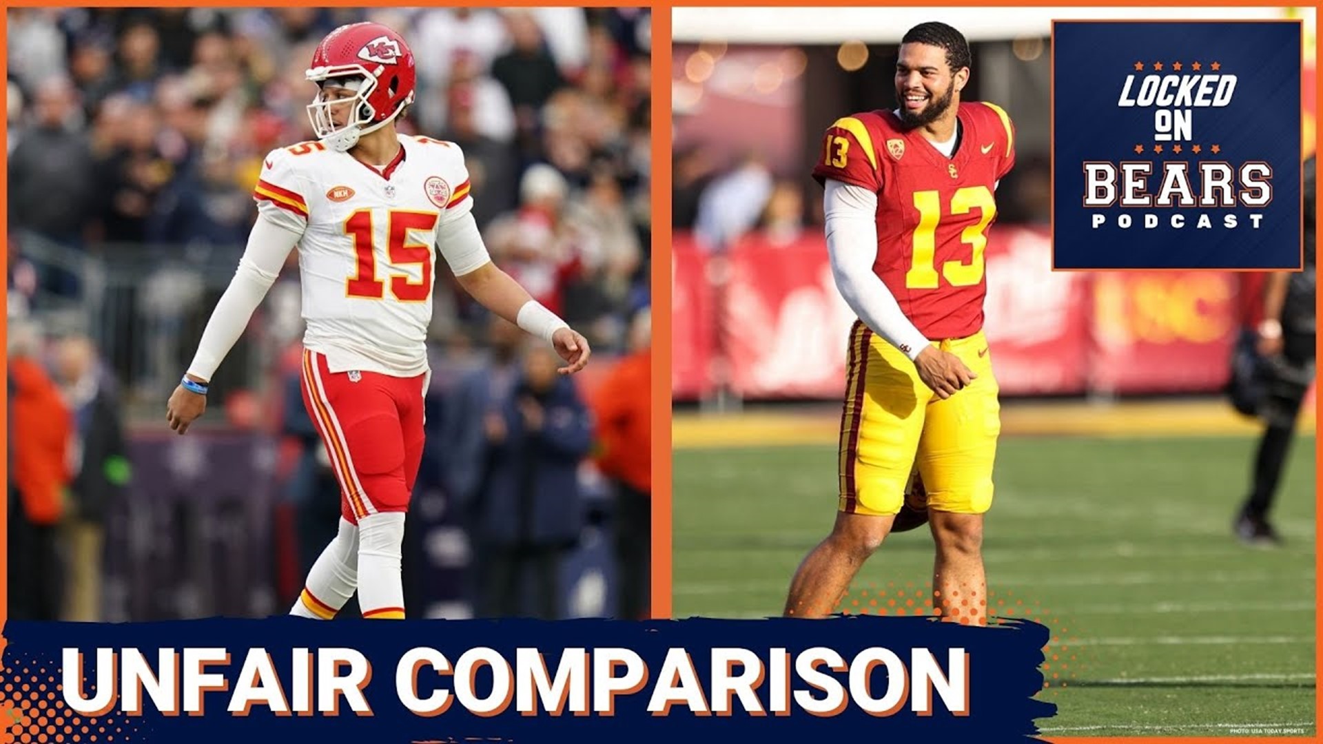 How Caleb Williams compares to Patrick Mahomes, Aaron Rodgers and