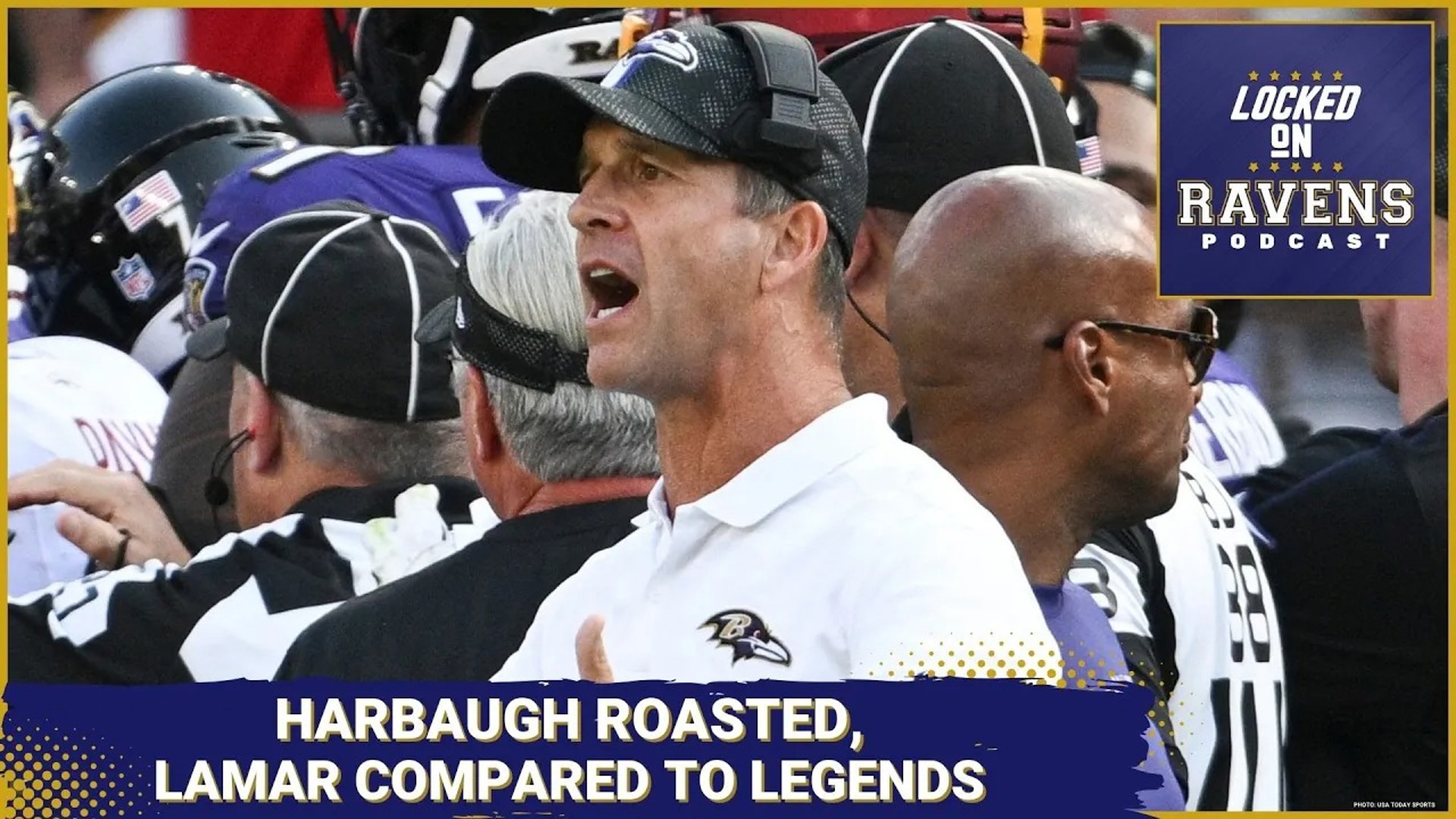 John Harbaugh roasted, Lamar Jackson compared to legends as Baltimore